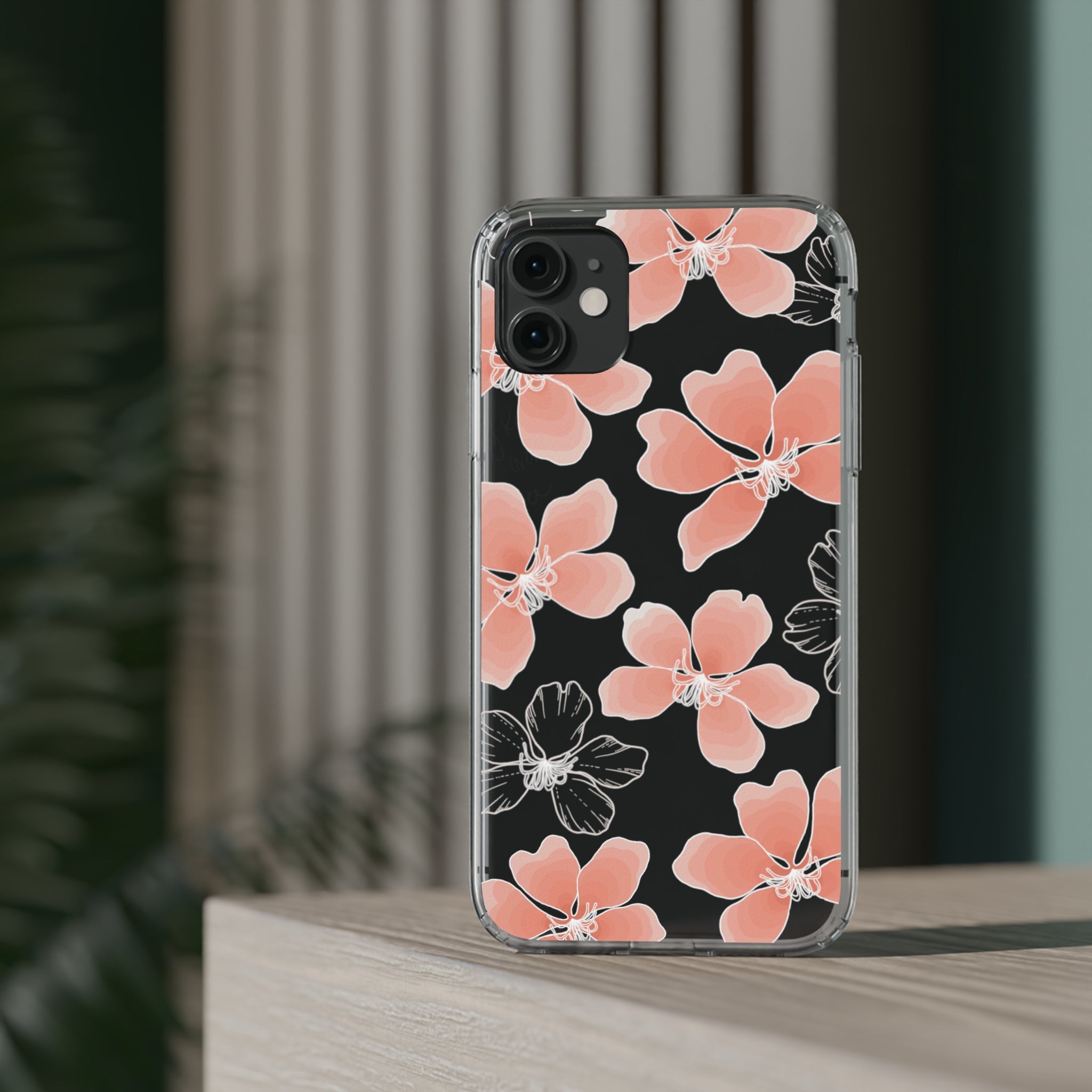 Hong Kong Orchid - Clear Case - LEIOHU DESIGNS