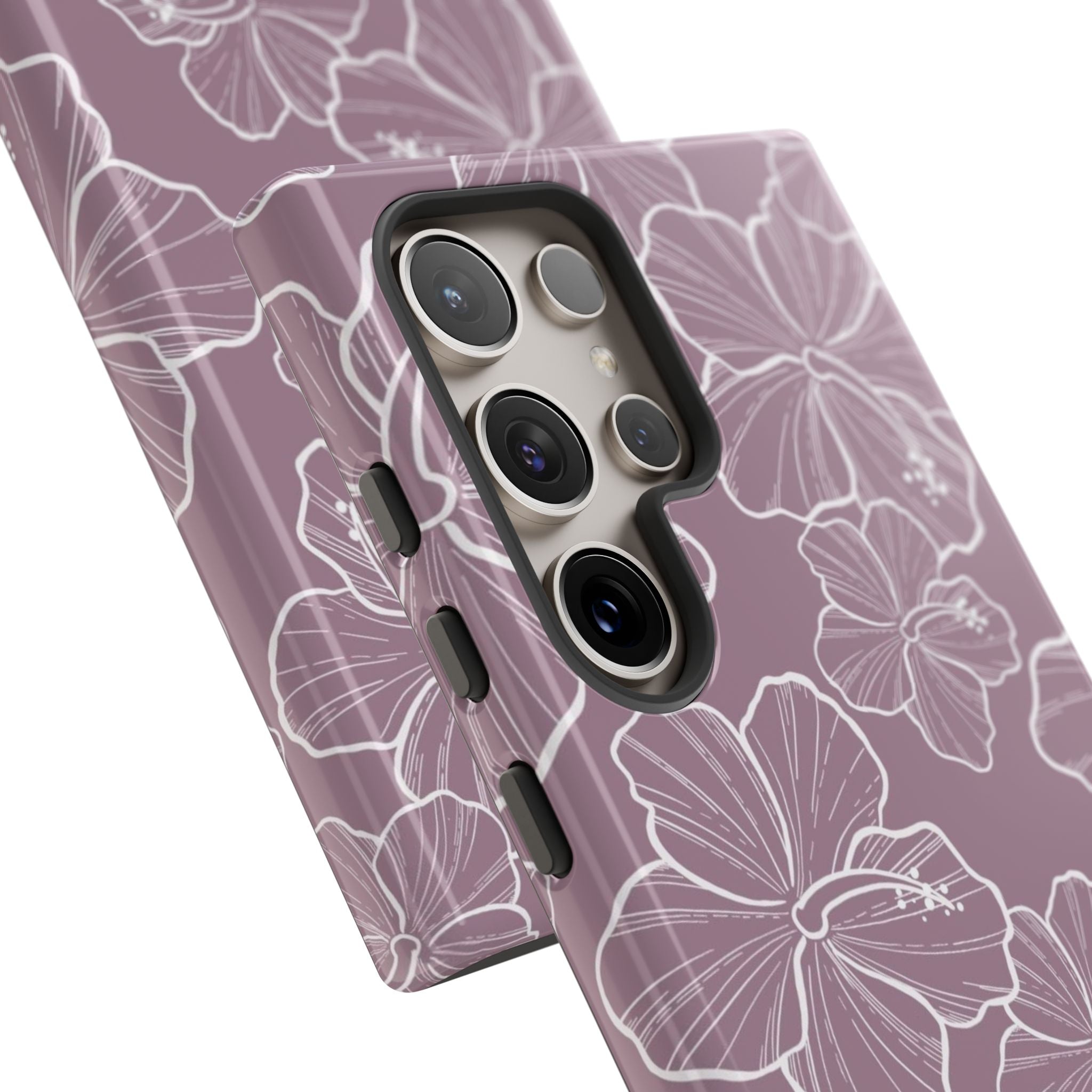 Hibiscus - Lavender - Samsung Galaxy - LEIOHU DESIGNS