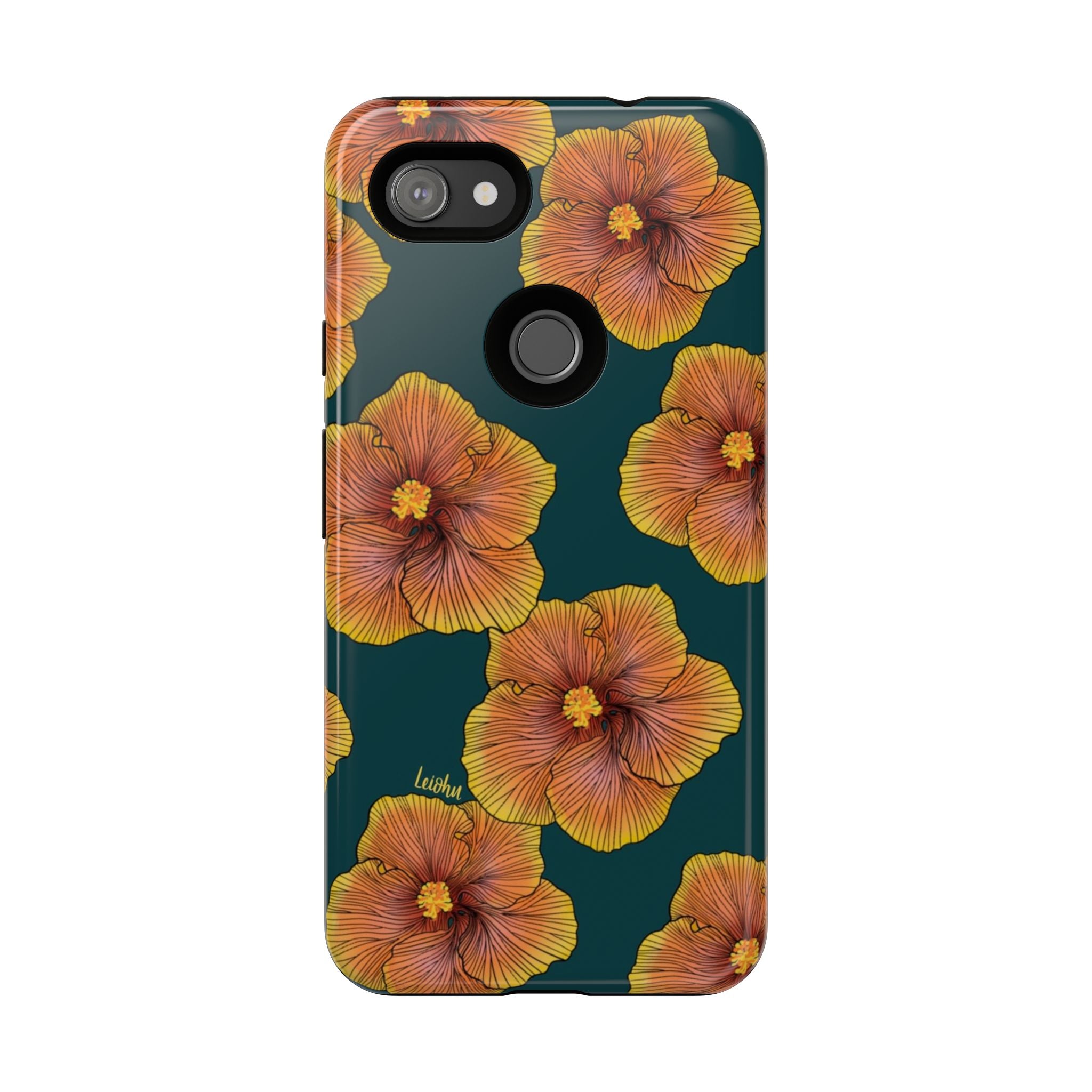 Sunrise Hibiscus - Google Pixel - LEIOHU DESIGNS