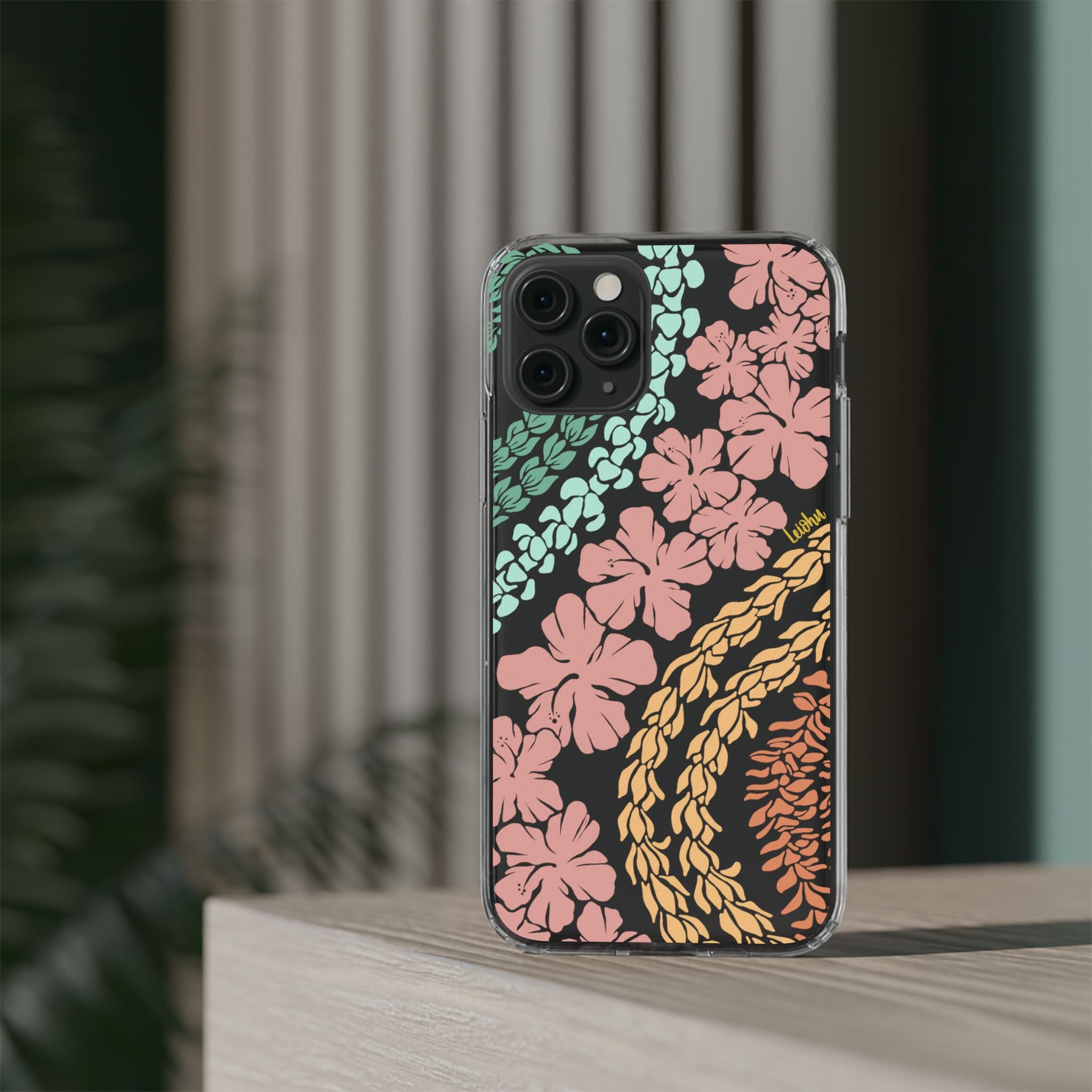 Groovy Lei - Clear Case - LEIOHU DESIGNS