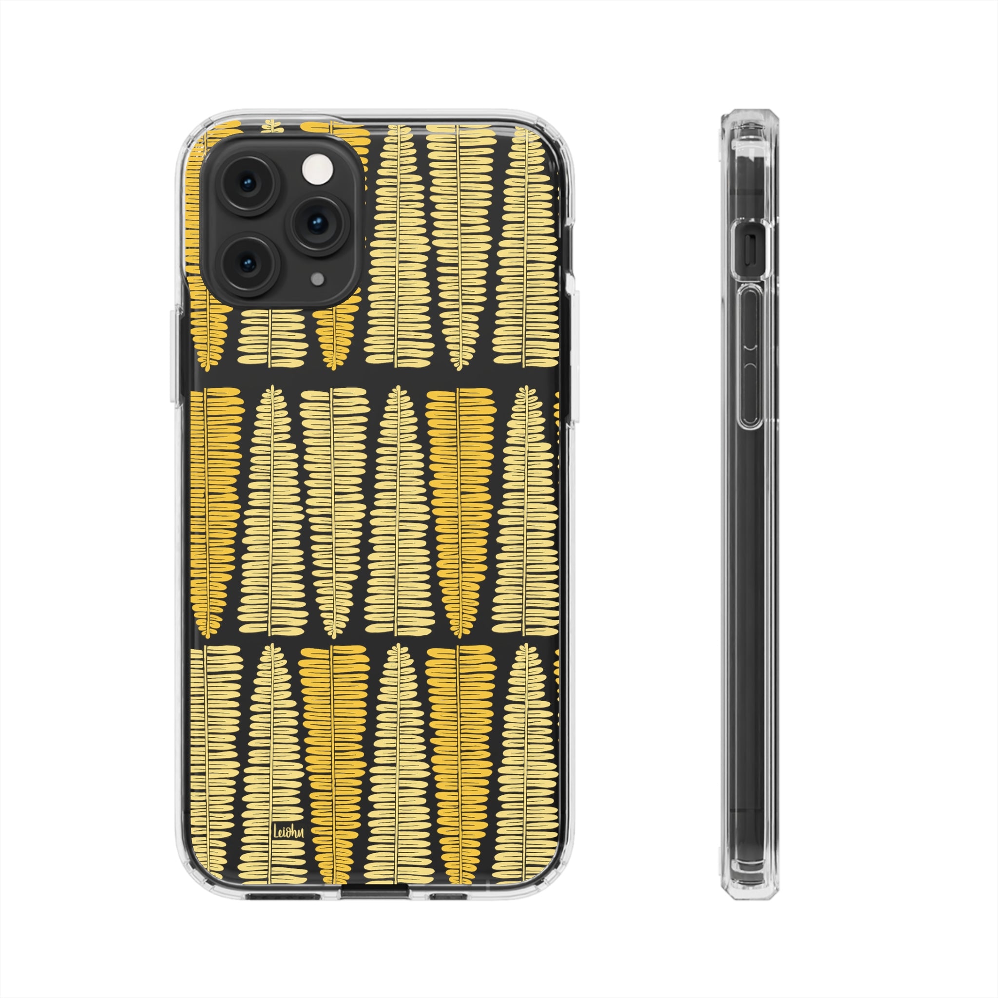 Kupukupu Fern - Clear Case - LEIOHU DESIGNS