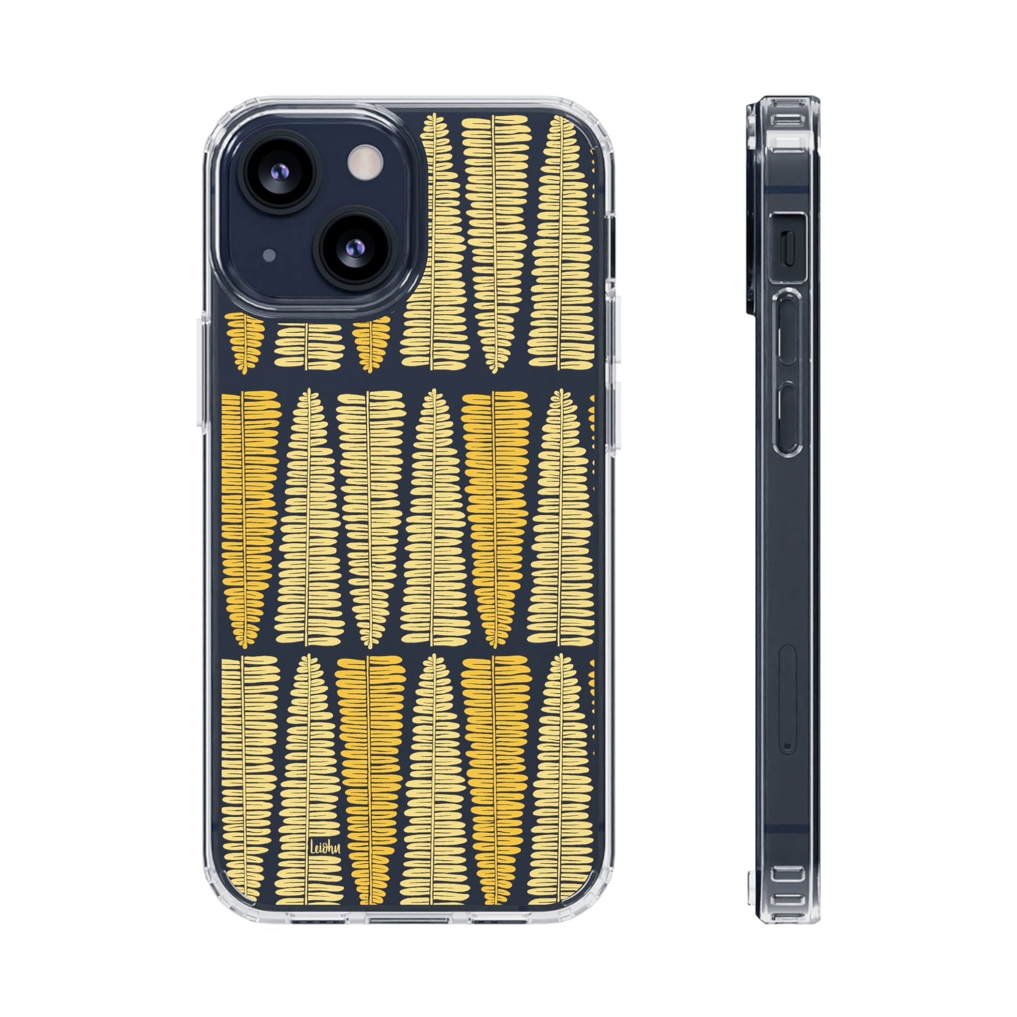 Kupukupu Fern - Clear Case - LEIOHU DESIGNS