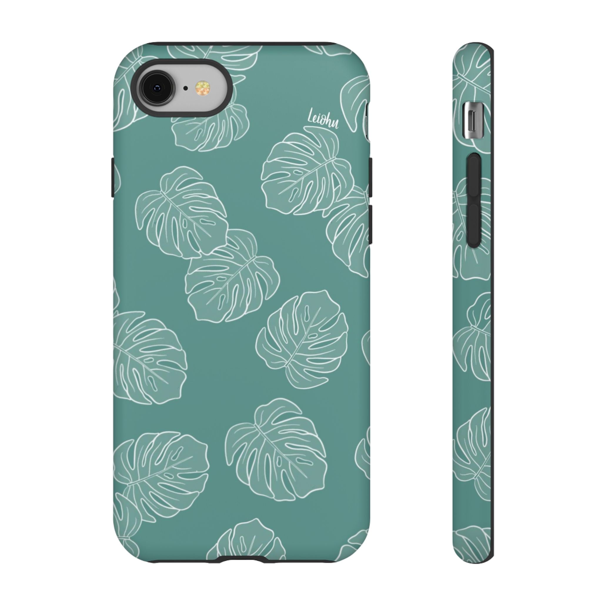 Monstera Teal - LEIOHU DESIGNS
