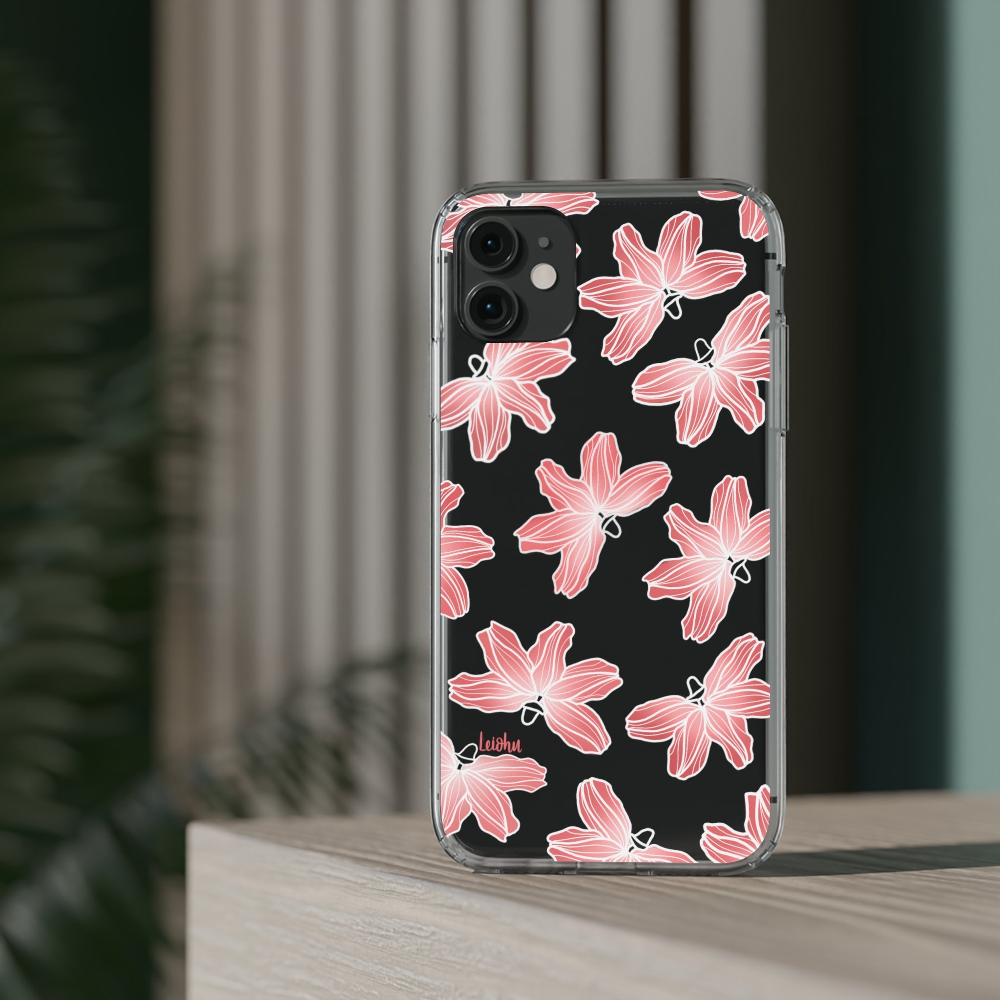 Naupaka Dream - Clear Case - LEIOHU DESIGNS