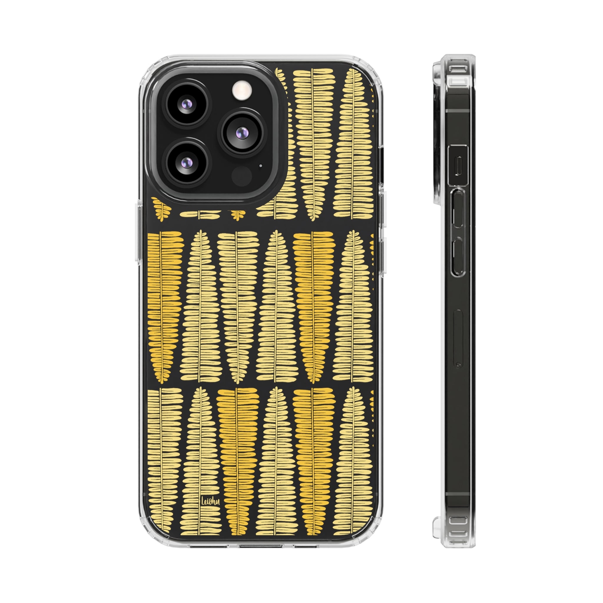 Kupukupu Fern - Clear Case - LEIOHU DESIGNS