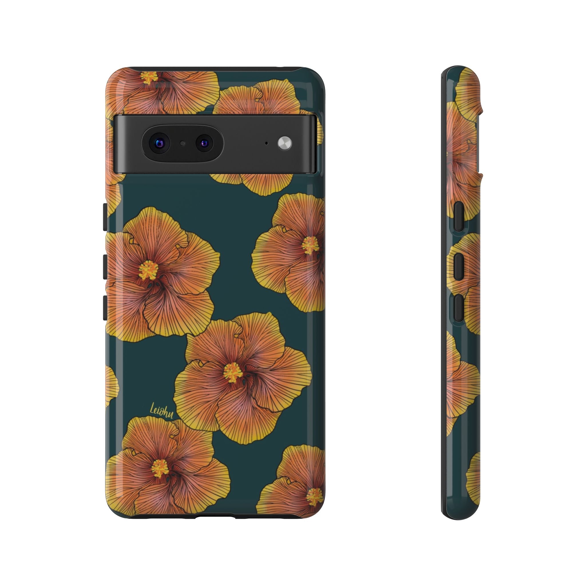 Sunrise Hibiscus - Google Pixel - LEIOHU DESIGNS