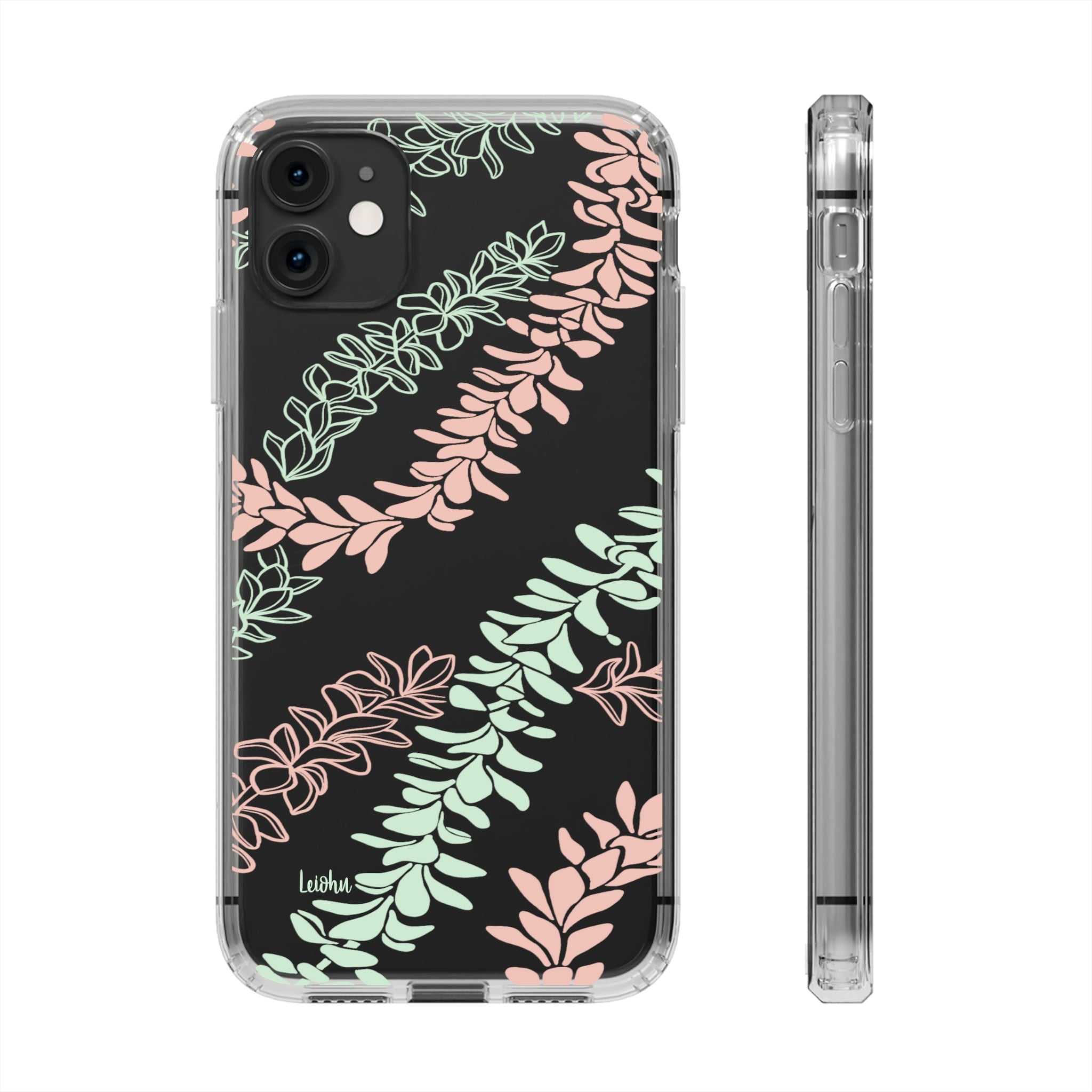 Groovy Pua Melia - Clear Case - LEIOHU DESIGNS