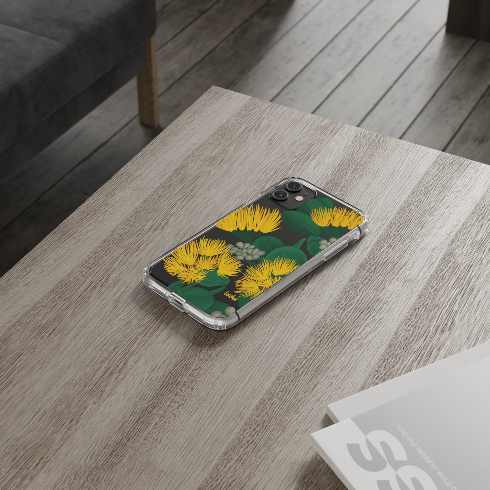 Ohi'a Lehua - Melemele - Clear Case - LEIOHU DESIGNS