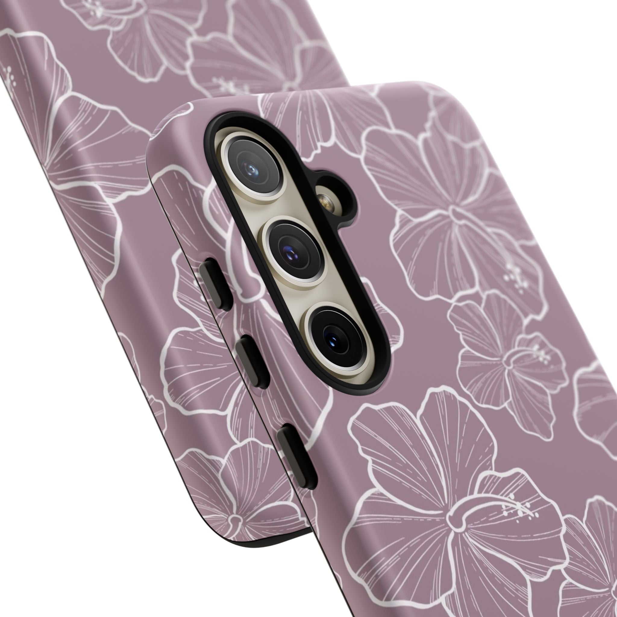 Hibiscus - Lavender - Samsung Galaxy - LEIOHU DESIGNS