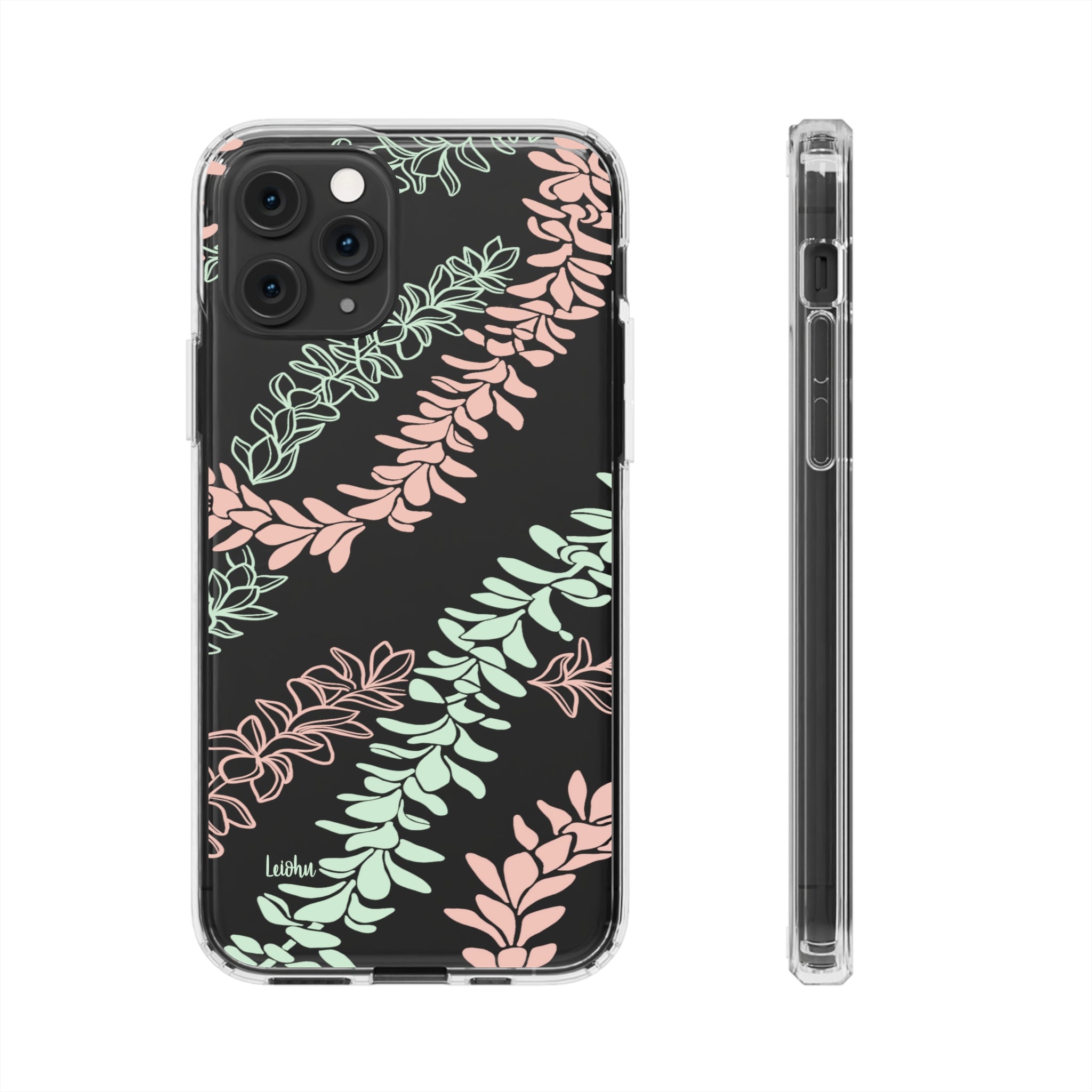 Groovy Pua Melia - Clear Case - LEIOHU DESIGNS