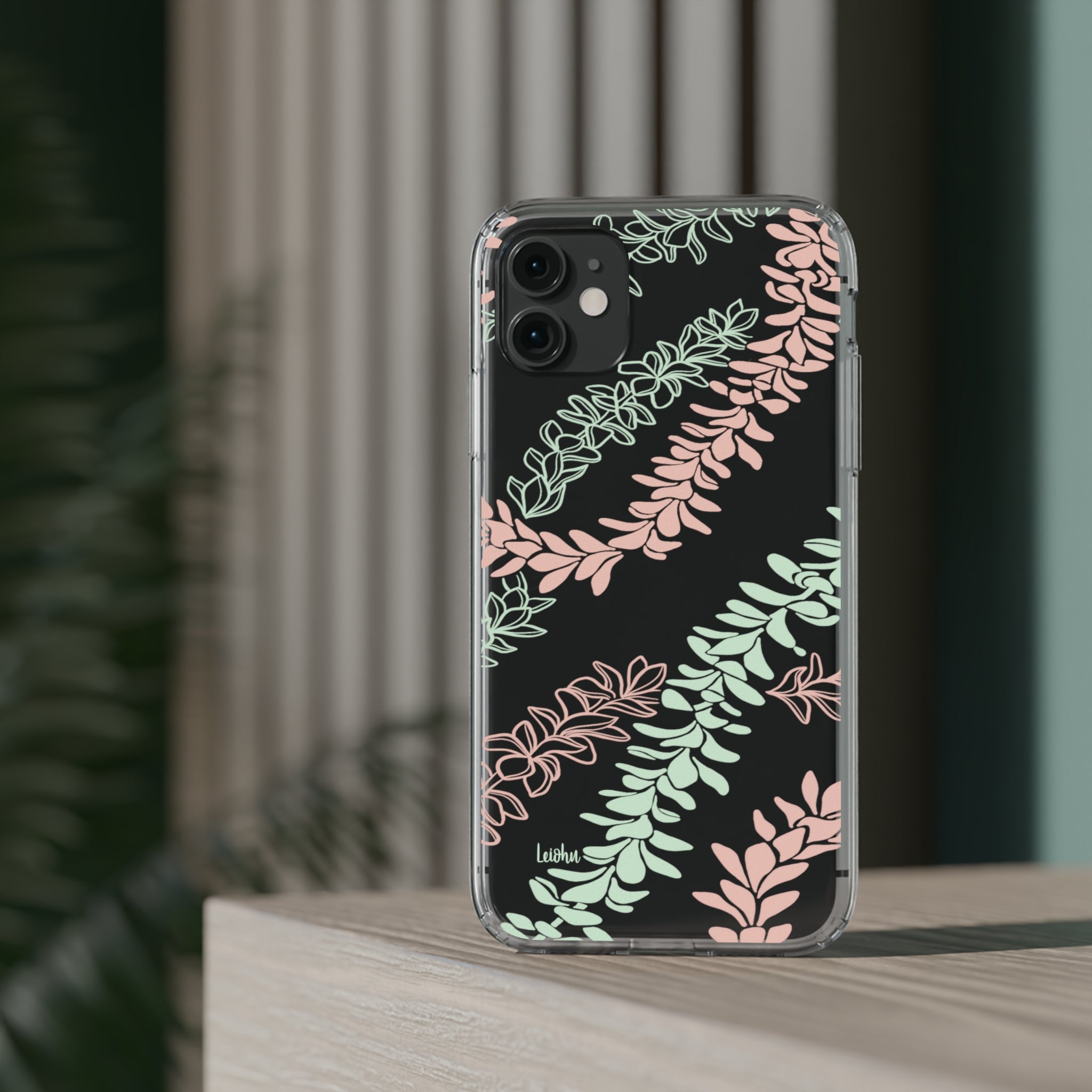 Groovy Pua Melia - Clear Case - LEIOHU DESIGNS