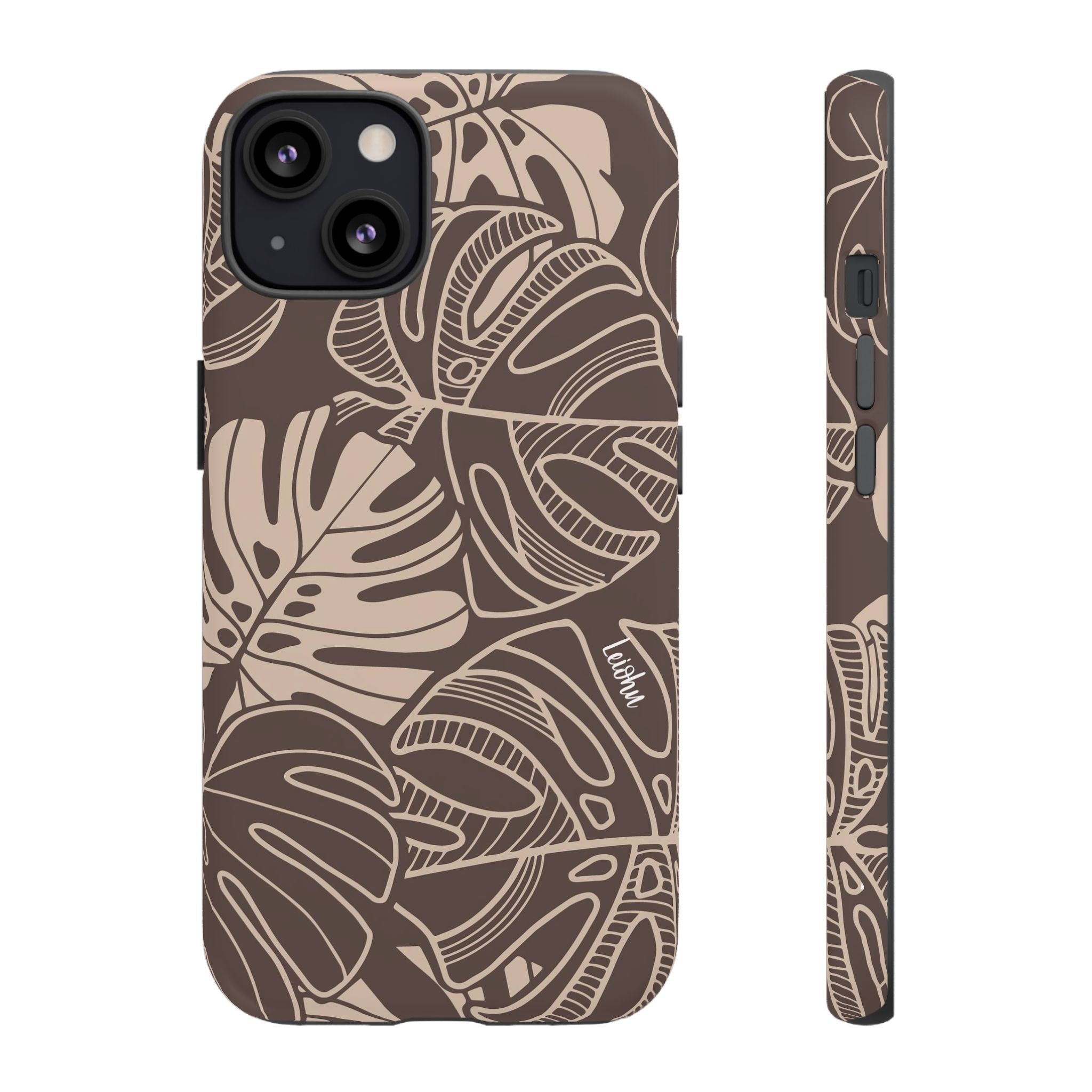 Monstera Dream - Mocha - LEIOHU DESIGNS