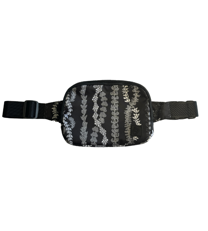 Kahakai Hip Pack - Forever Lei - 'Ele'ele - LEIOHU DESIGNS