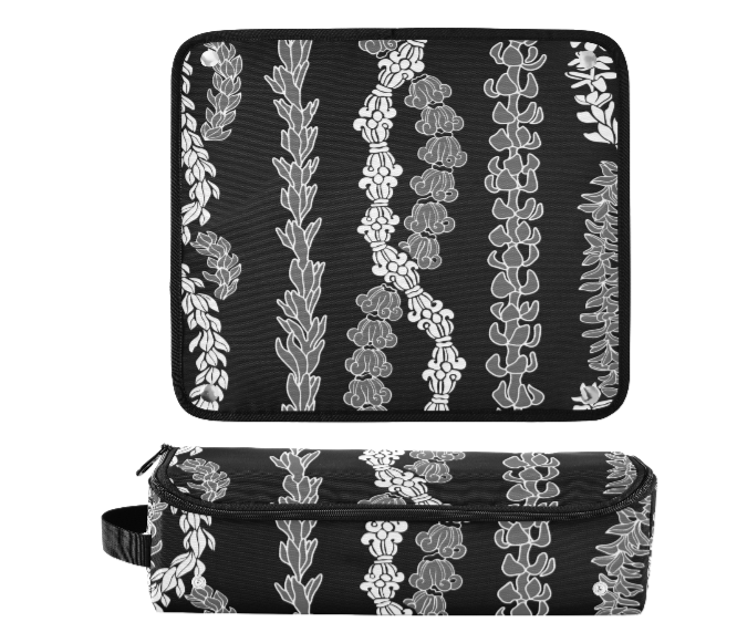 Hair Tool Travel Essential Bag - Forever Lei - 'ele'ele - LEIOHU DESIGNS