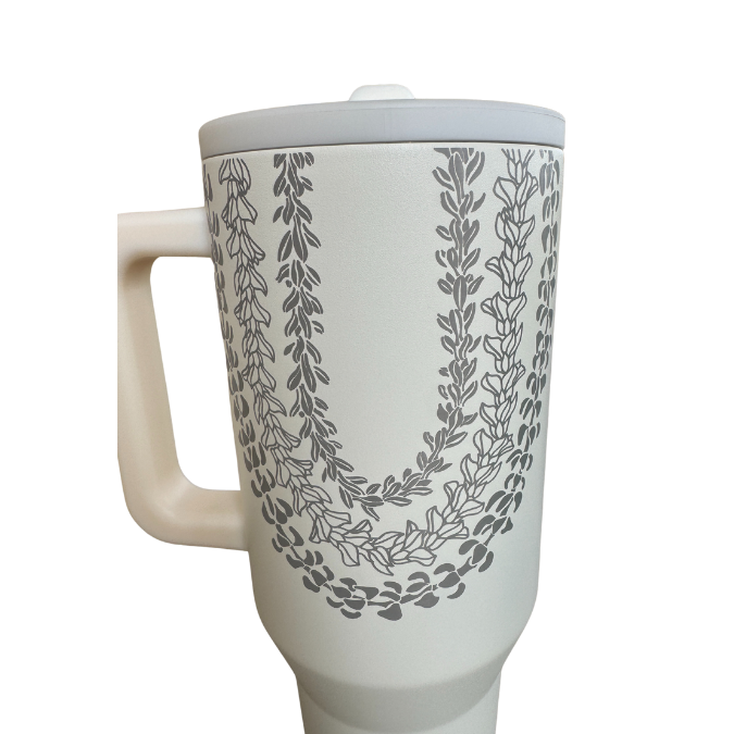 Lei’ohu 40oz Tumblers - Leak proof lid - LEIOHU DESIGNS