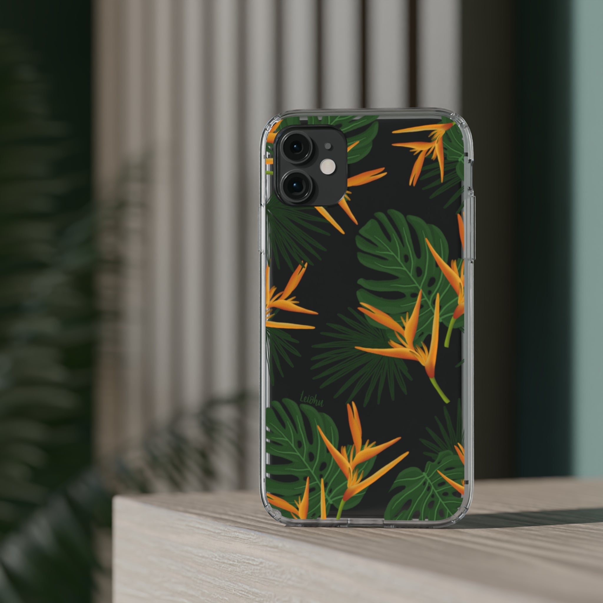 Vintage Paradise -Clear Case - LEIOHU DESIGNS