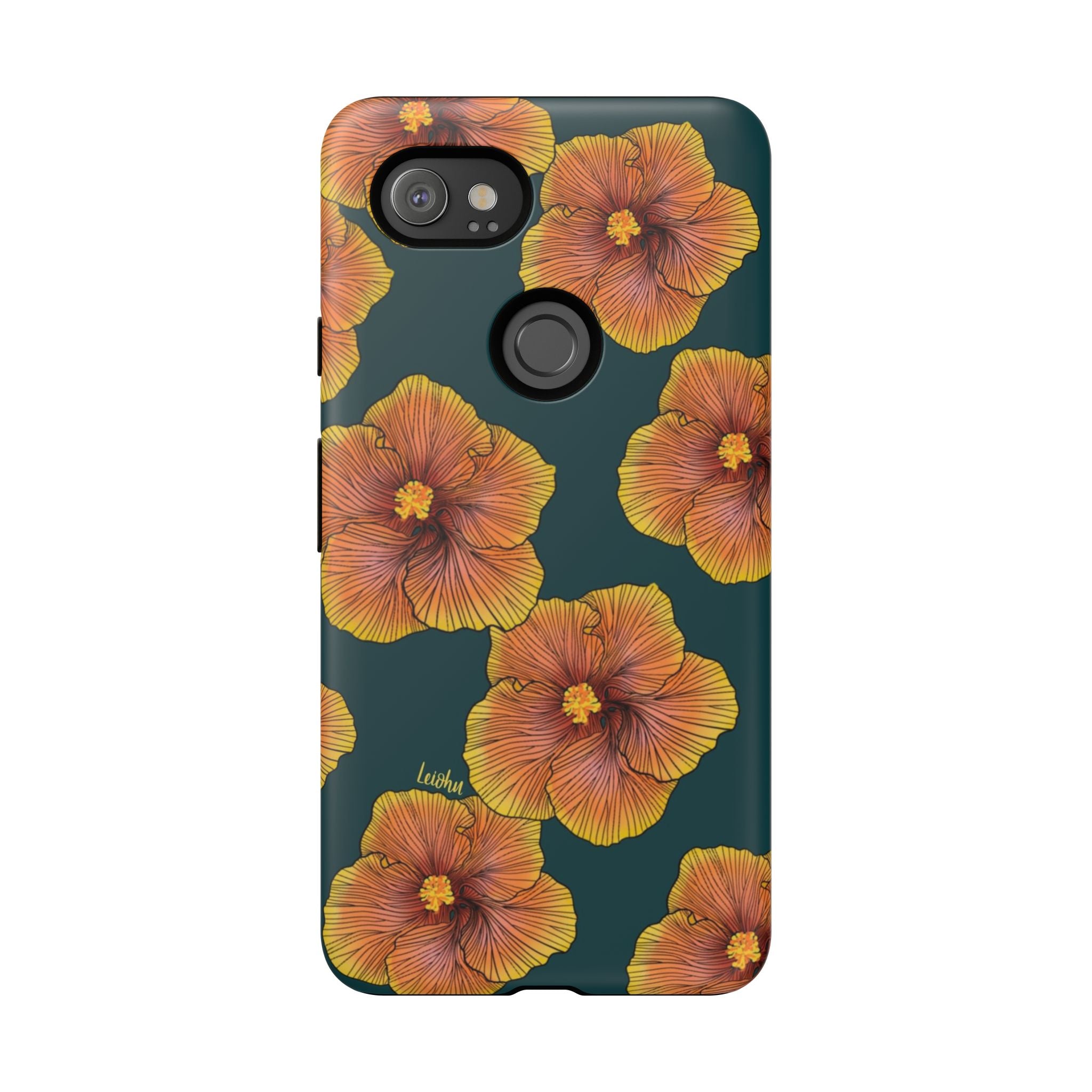 Sunrise Hibiscus - Google Pixel - LEIOHU DESIGNS