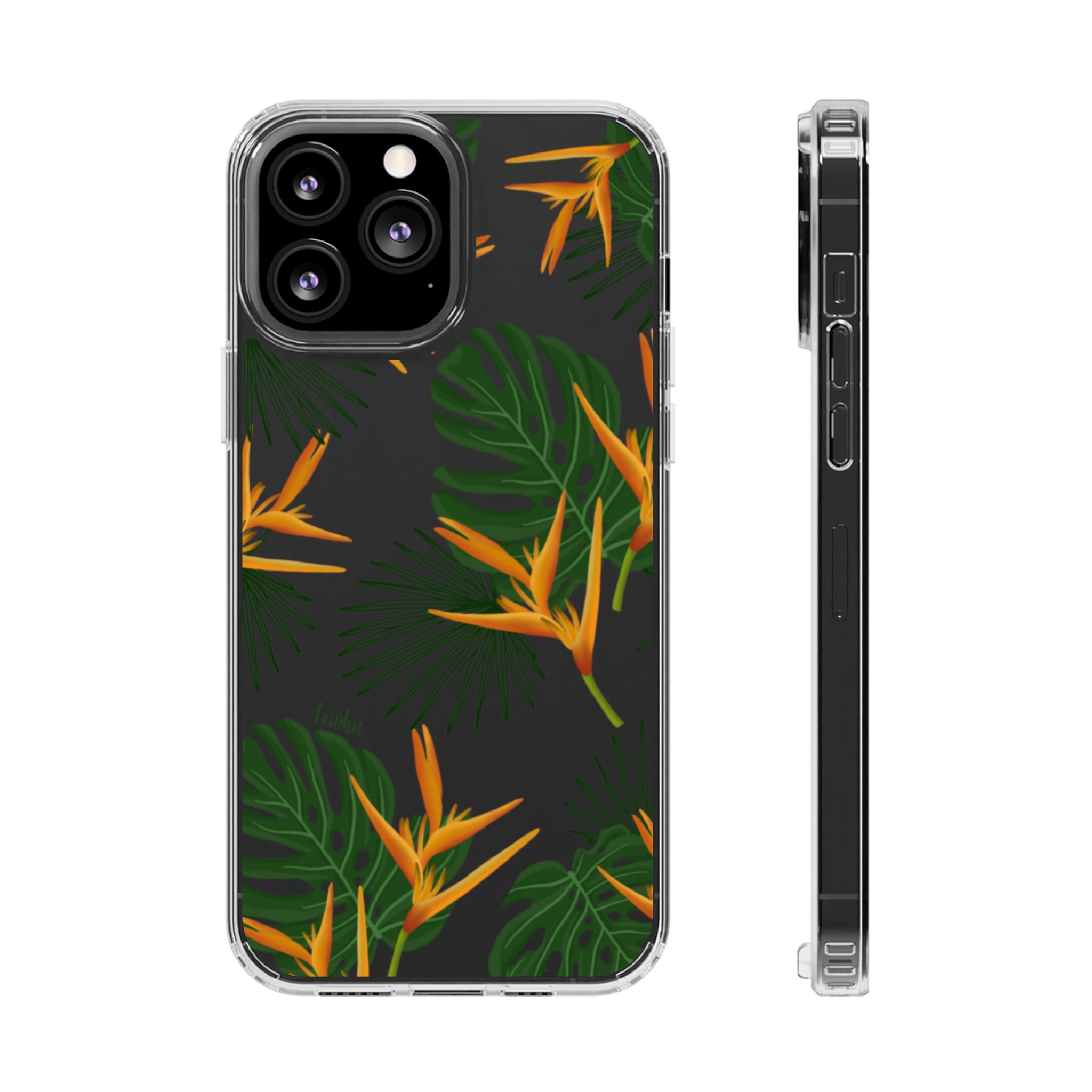 Vintage Paradise -Clear Case - LEIOHU DESIGNS