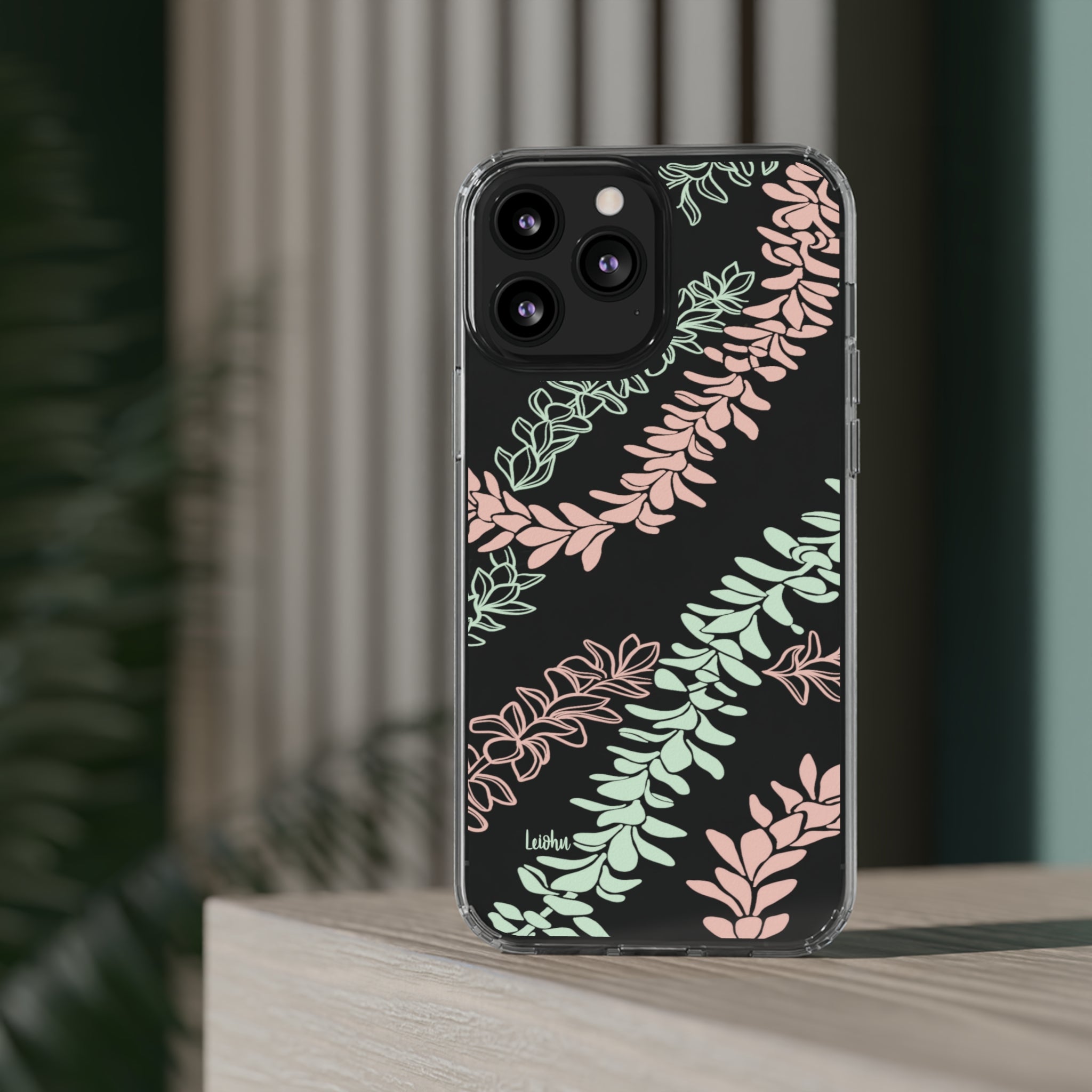 Groovy Pua Melia - Clear Case - LEIOHU DESIGNS