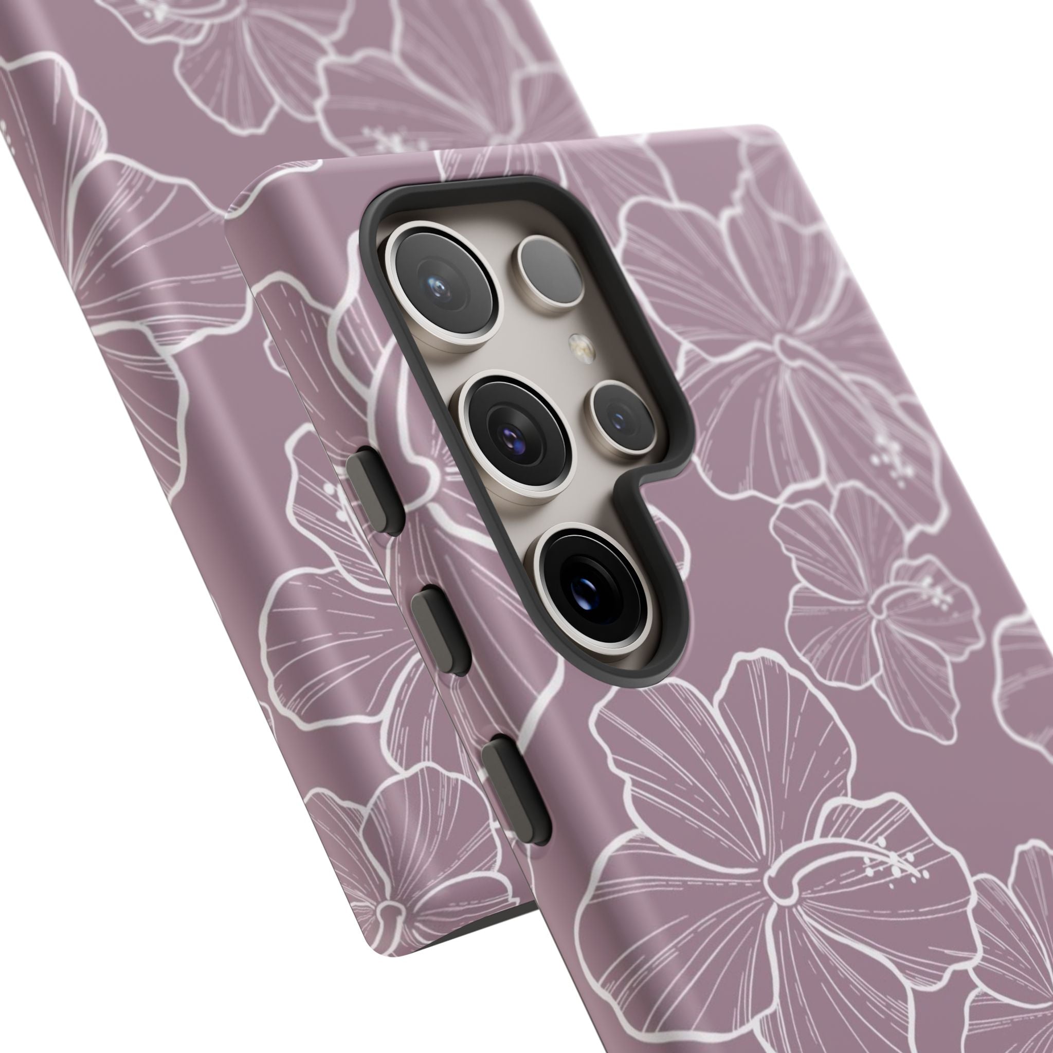 Hibiscus - Lavender - Samsung Galaxy - LEIOHU DESIGNS