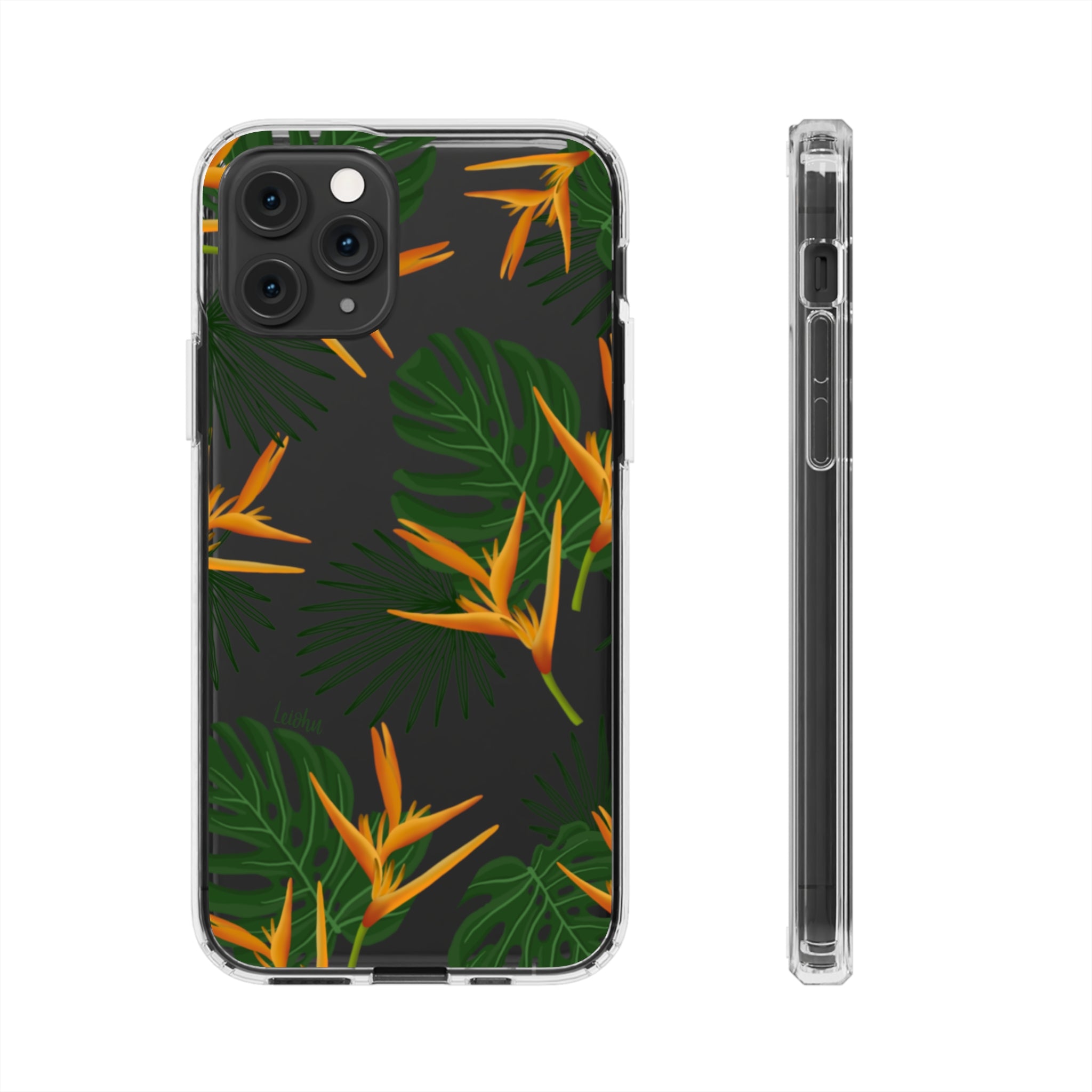 Vintage Paradise -Clear Case - LEIOHU DESIGNS