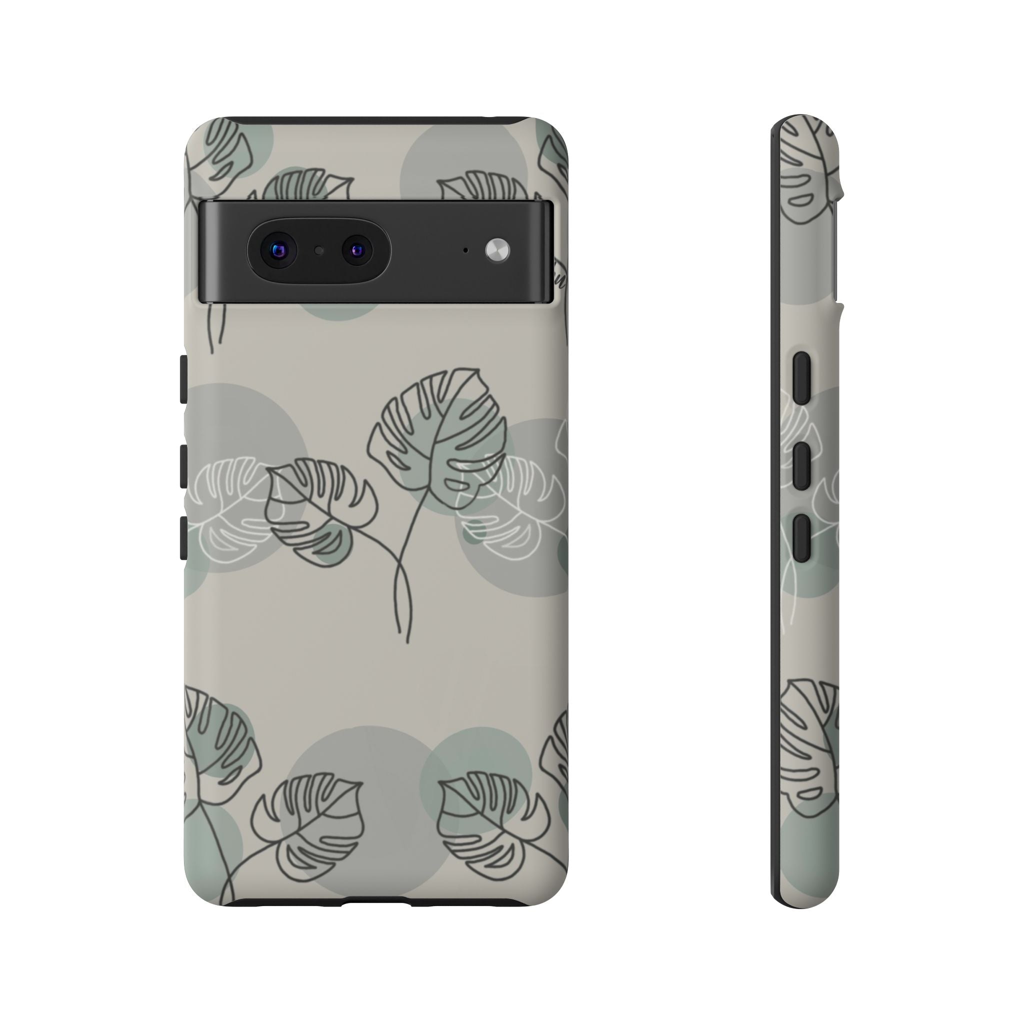 Retro - Monstera - Google Pixel - LEIOHU DESIGNS