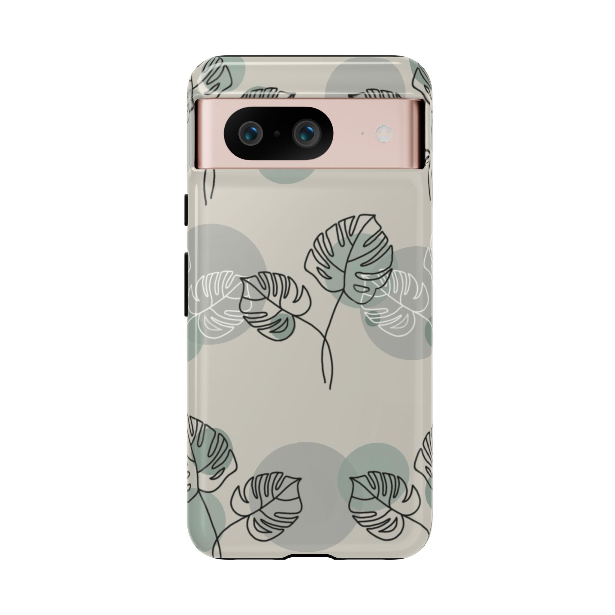 Retro - Monstera - Google Pixel - LEIOHU DESIGNS