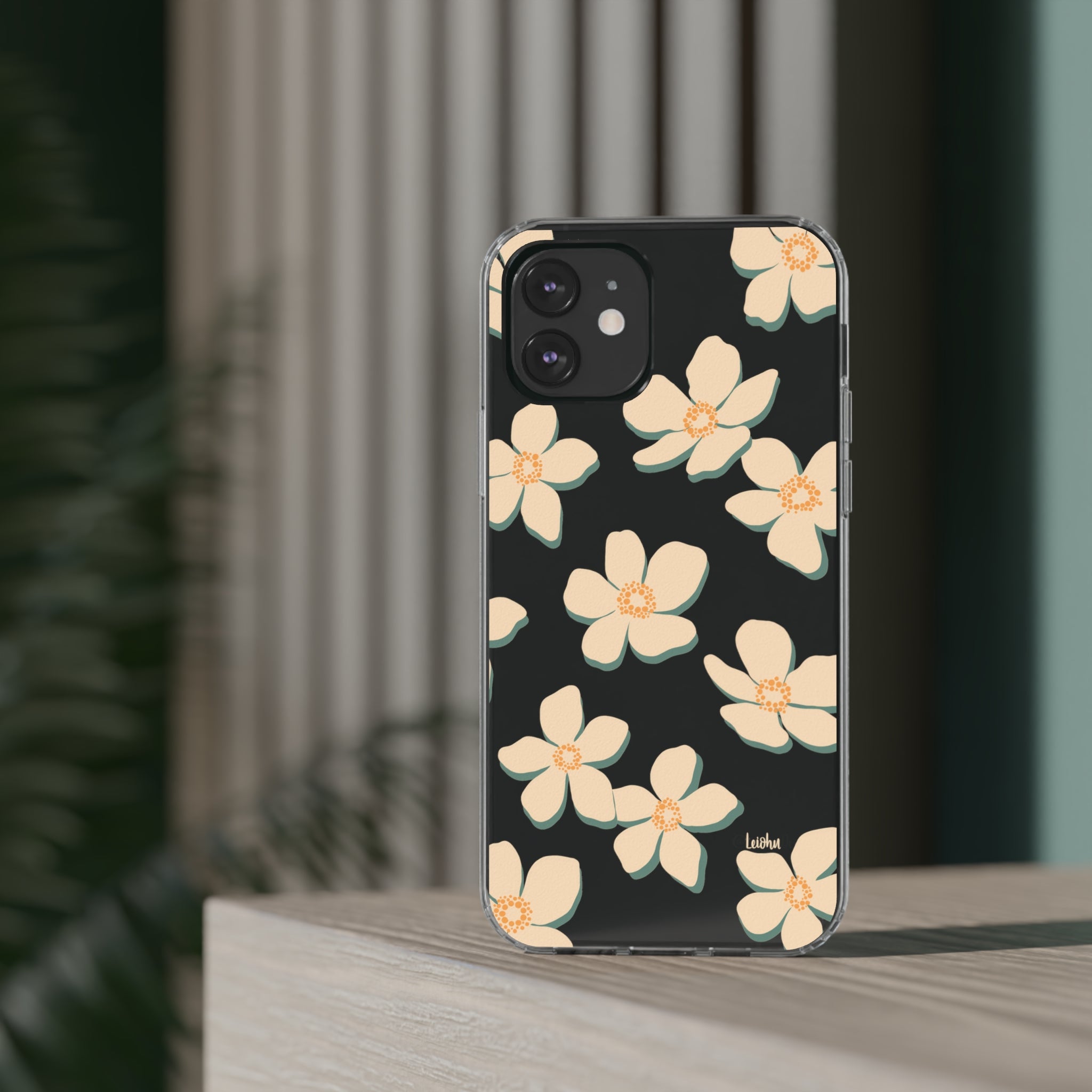 Retro Pua Kala - Clear Case - LEIOHU DESIGNS