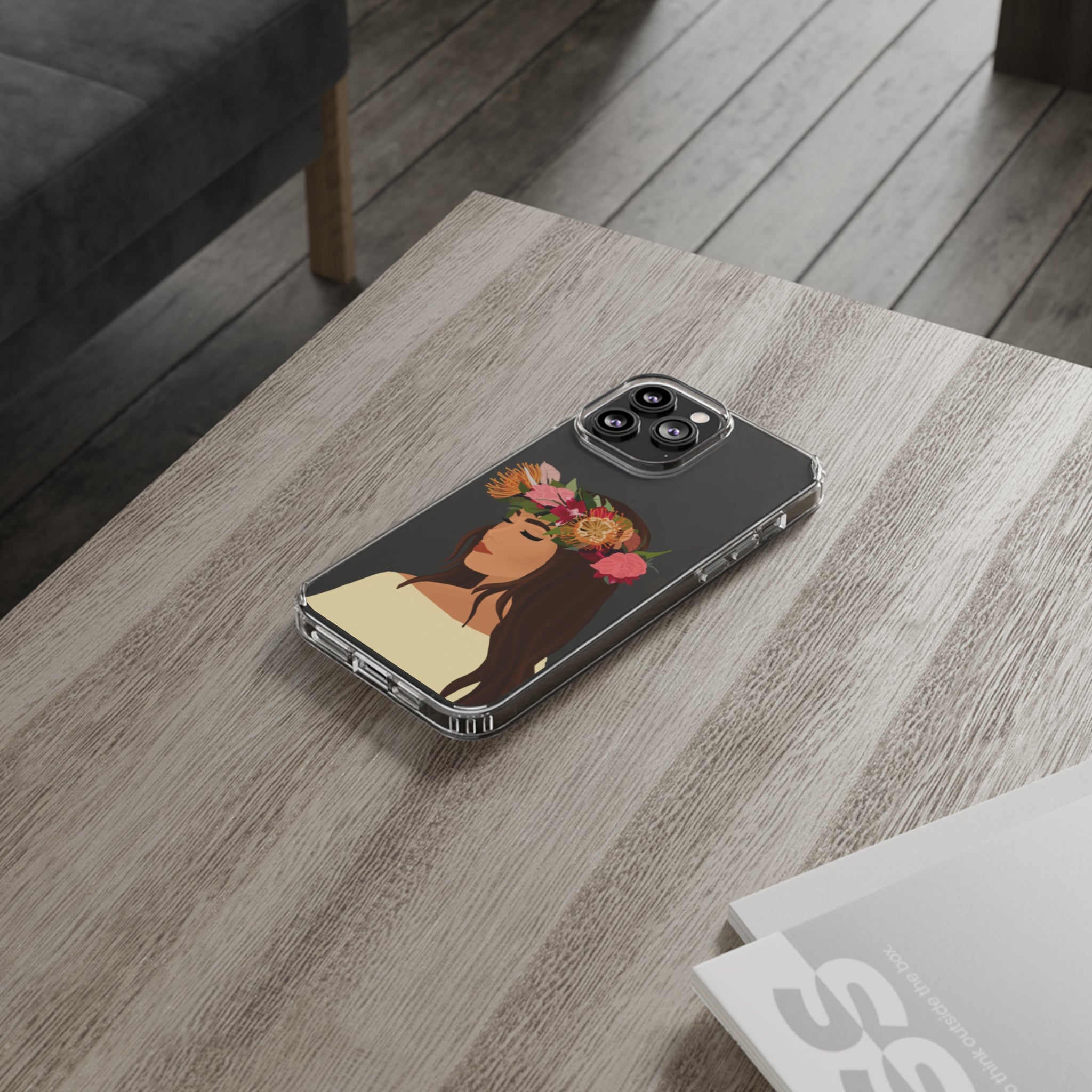 Lei Po'o - Clear Case - LEIOHU DESIGNS