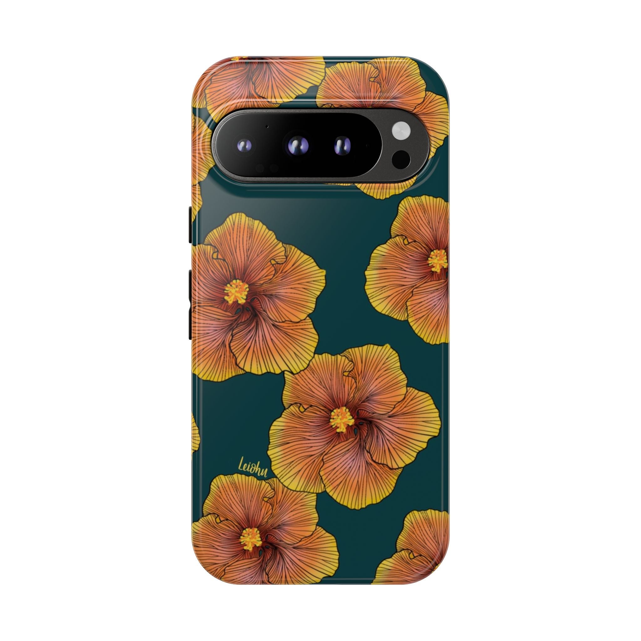Sunrise Hibiscus - Google Pixel - LEIOHU DESIGNS