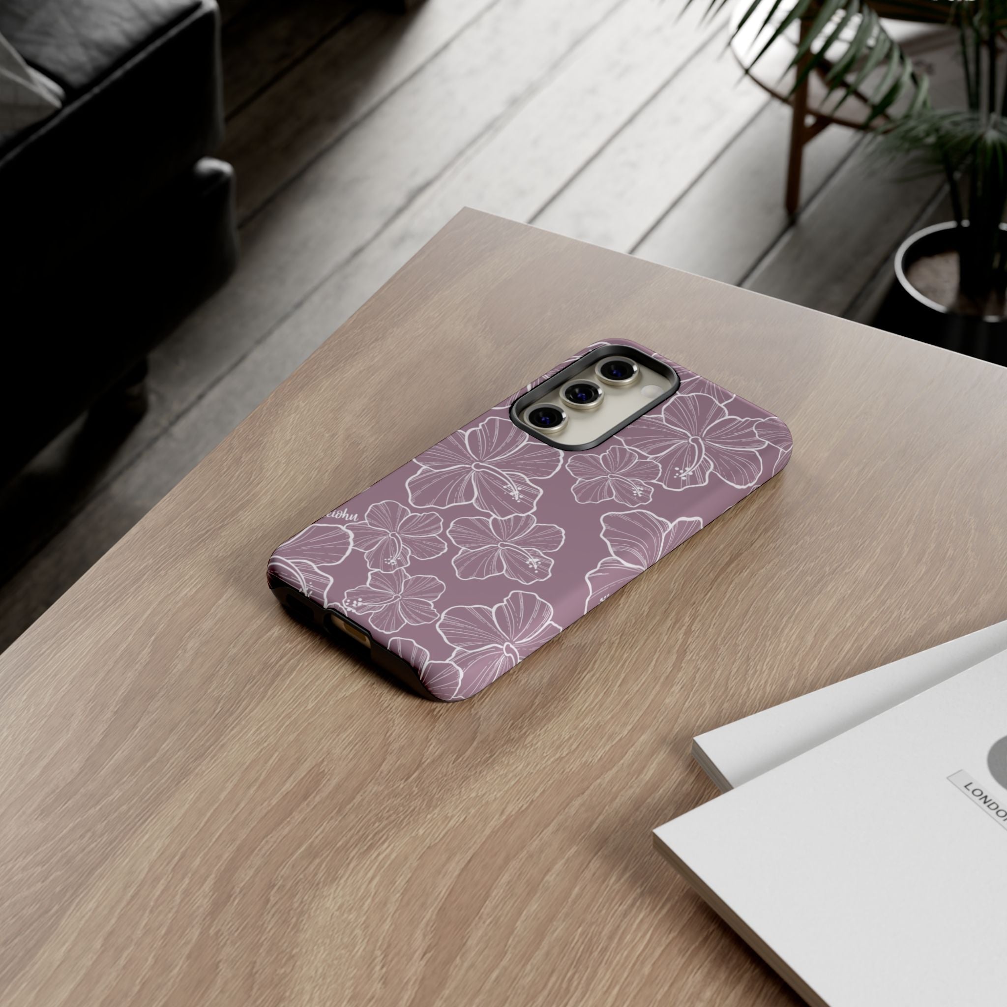 Hibiscus - Lavender - Samsung Galaxy - LEIOHU DESIGNS