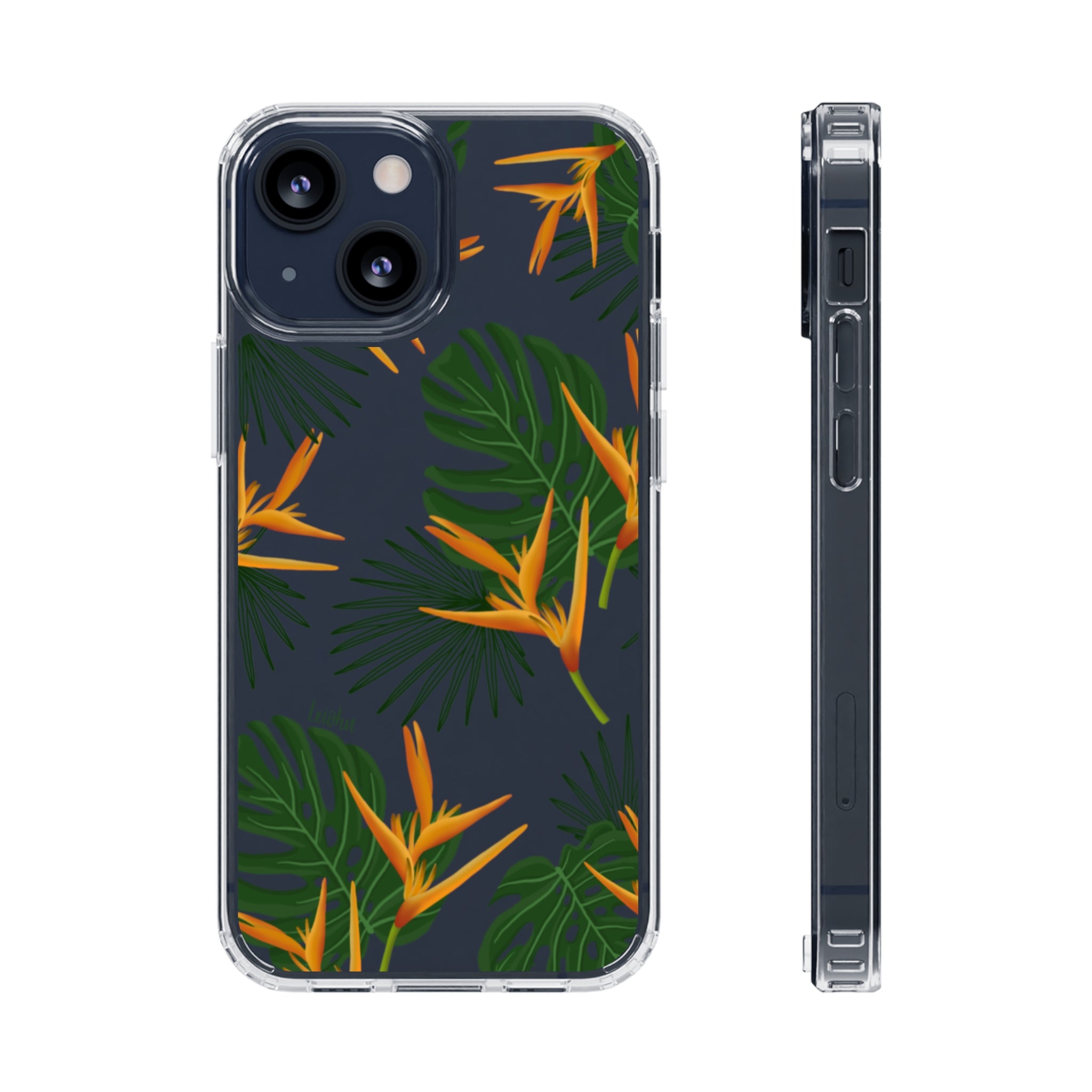 Vintage Paradise -Clear Case - LEIOHU DESIGNS