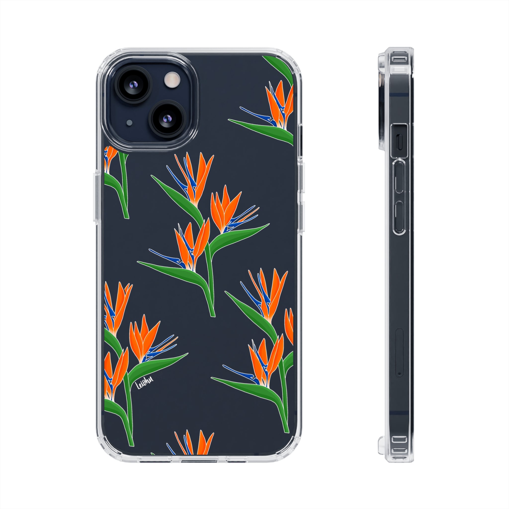 Bird of Paradise - Clear Case - LEIOHU DESIGNS