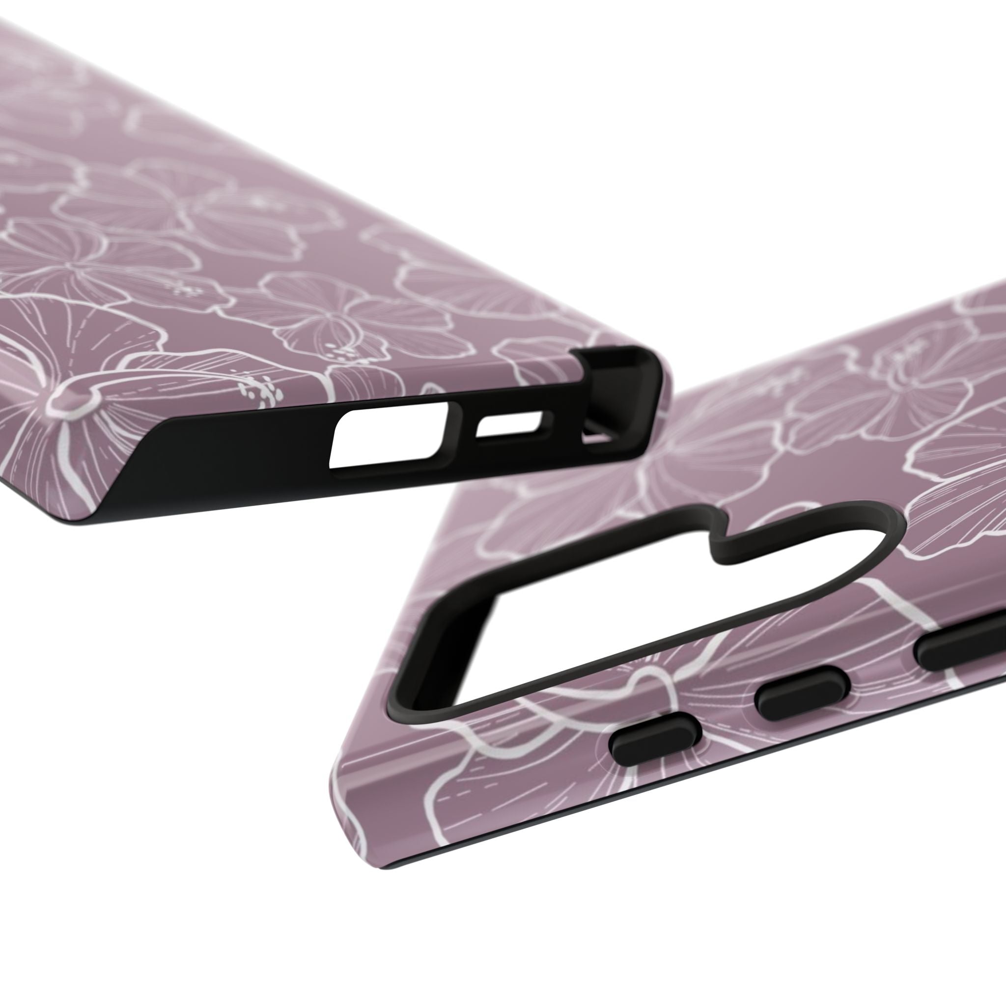 Hibiscus - Lavender - Samsung Galaxy - LEIOHU DESIGNS