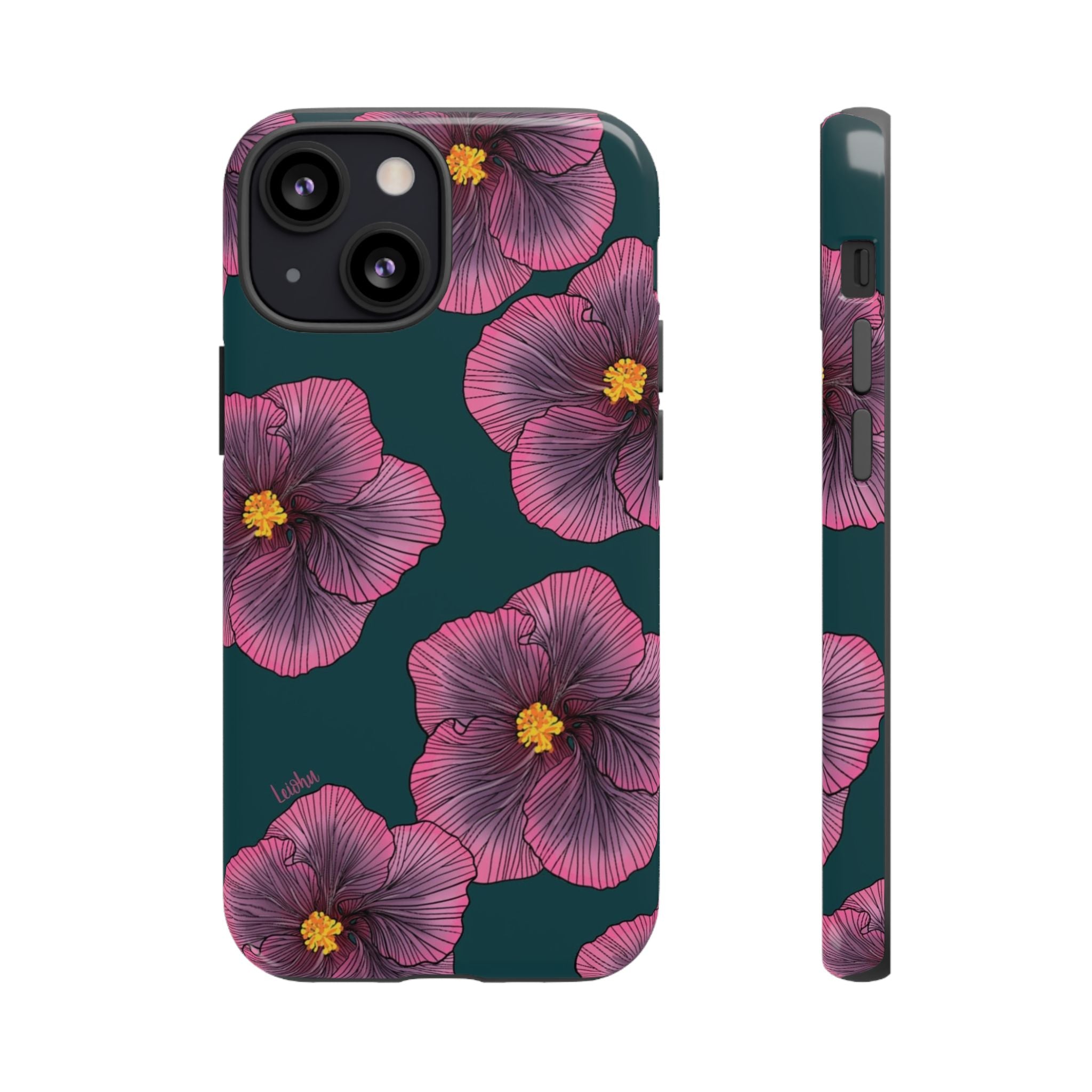 Sunset Hibiscus - LEIOHU DESIGNS