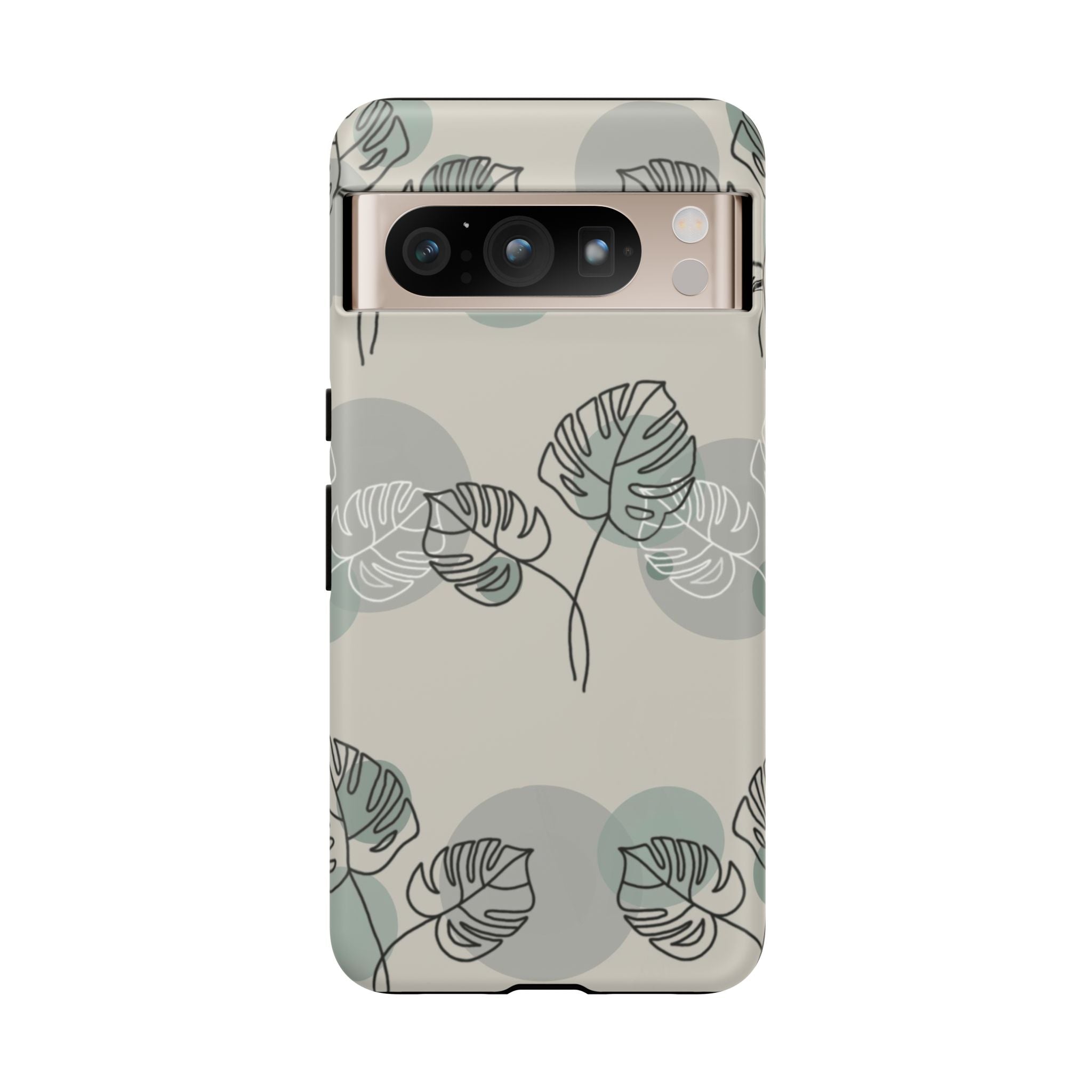 Retro - Monstera - Google Pixel - LEIOHU DESIGNS