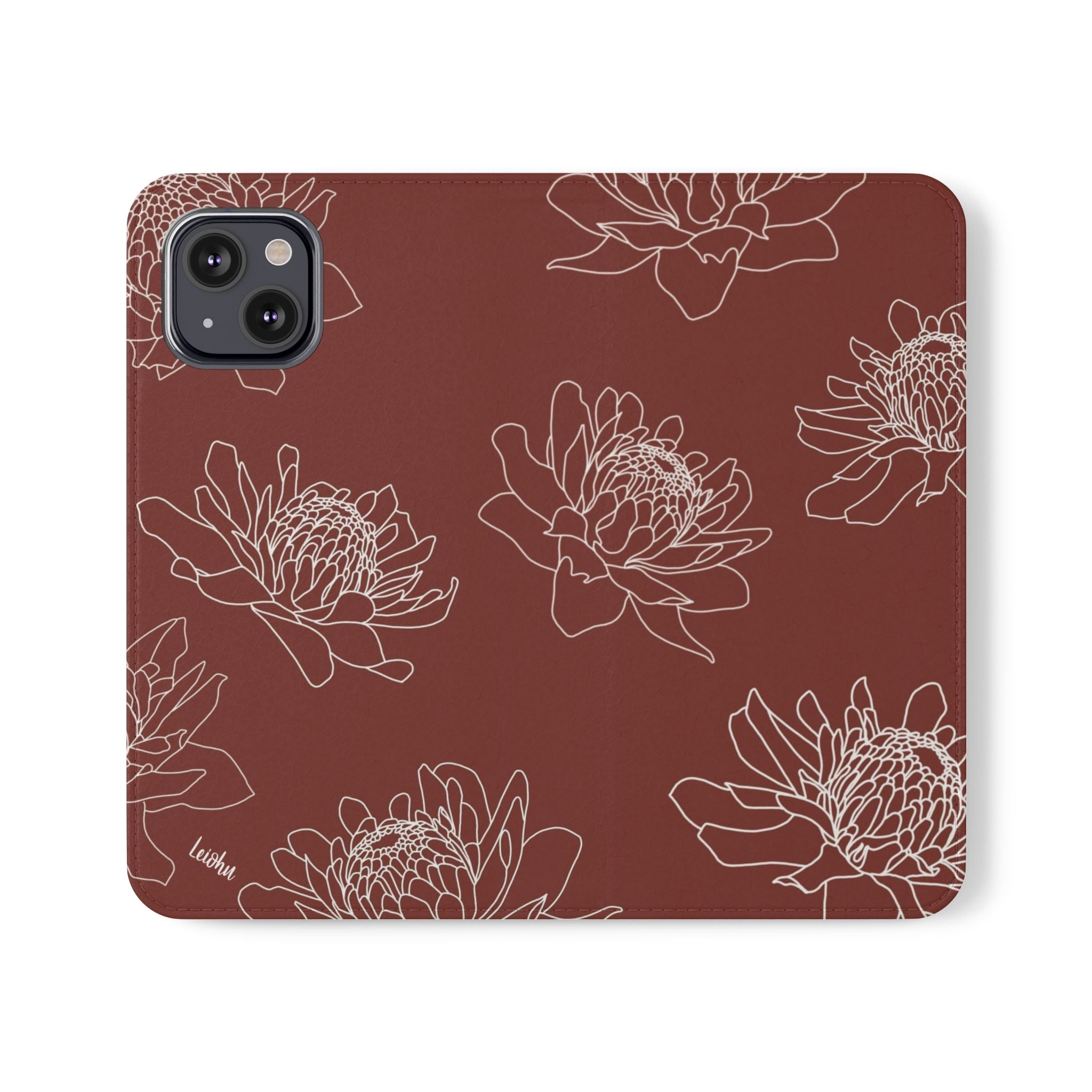 Torch Ginger - Folio case - LEIOHU DESIGNS