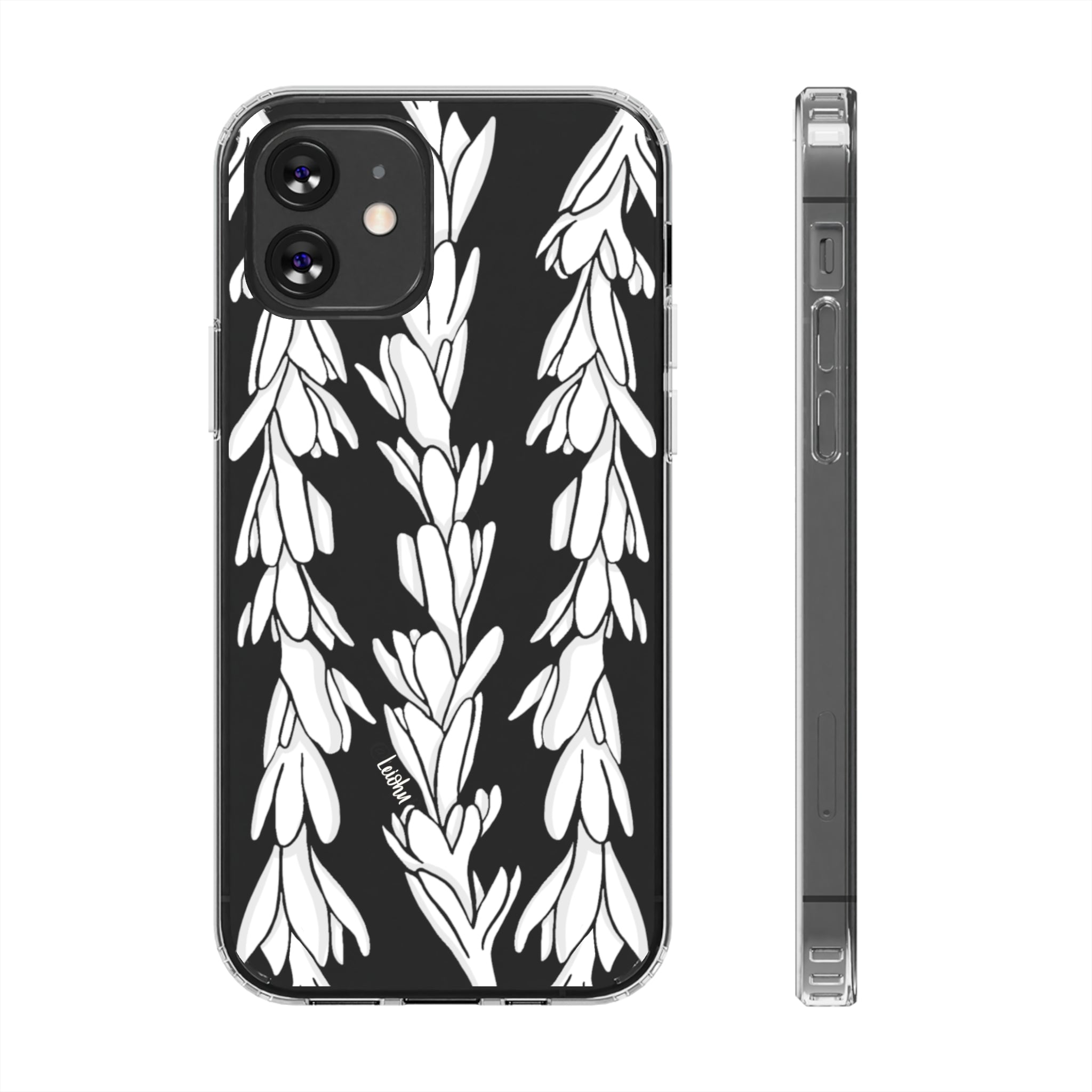 Tuberose Lei - Clear Case - LEIOHU DESIGNS