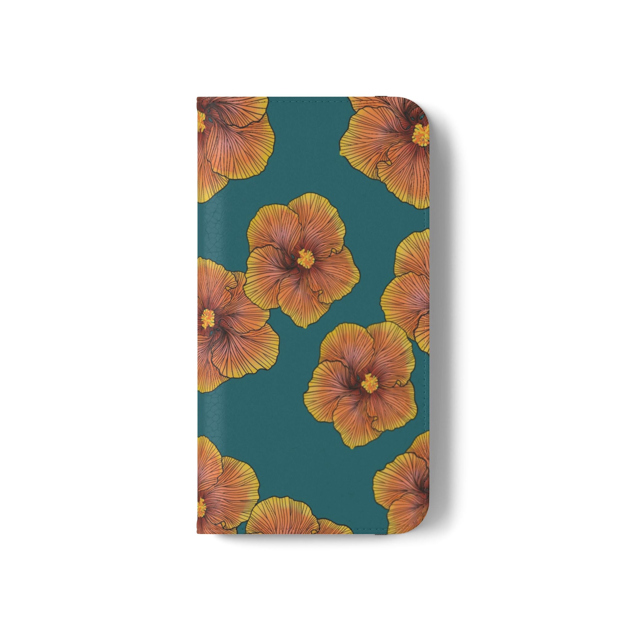 Sunrise Hibiscus - Folio case - LEIOHU DESIGNS