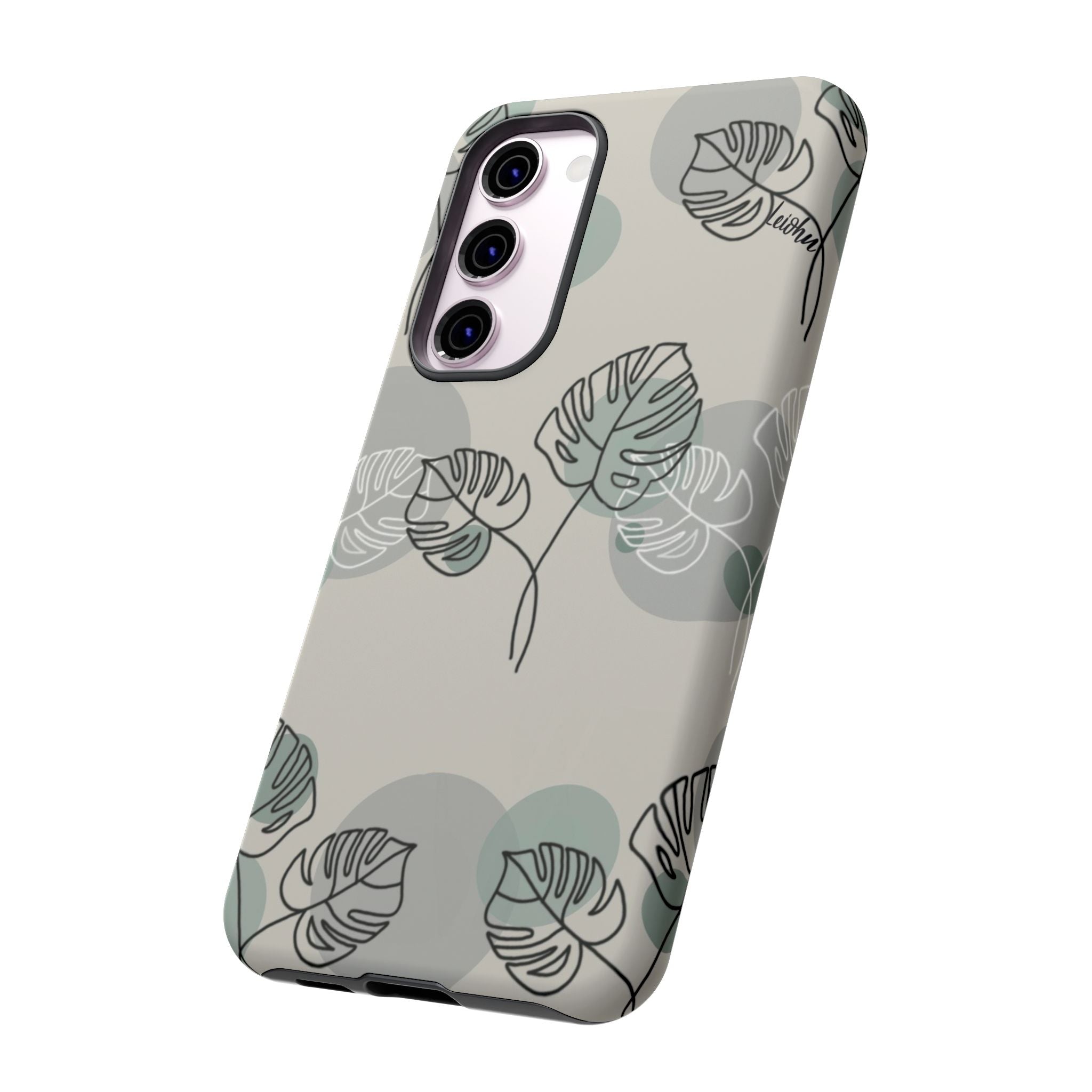 Retro Monstera - Samsung Galaxy - LEIOHU DESIGNS