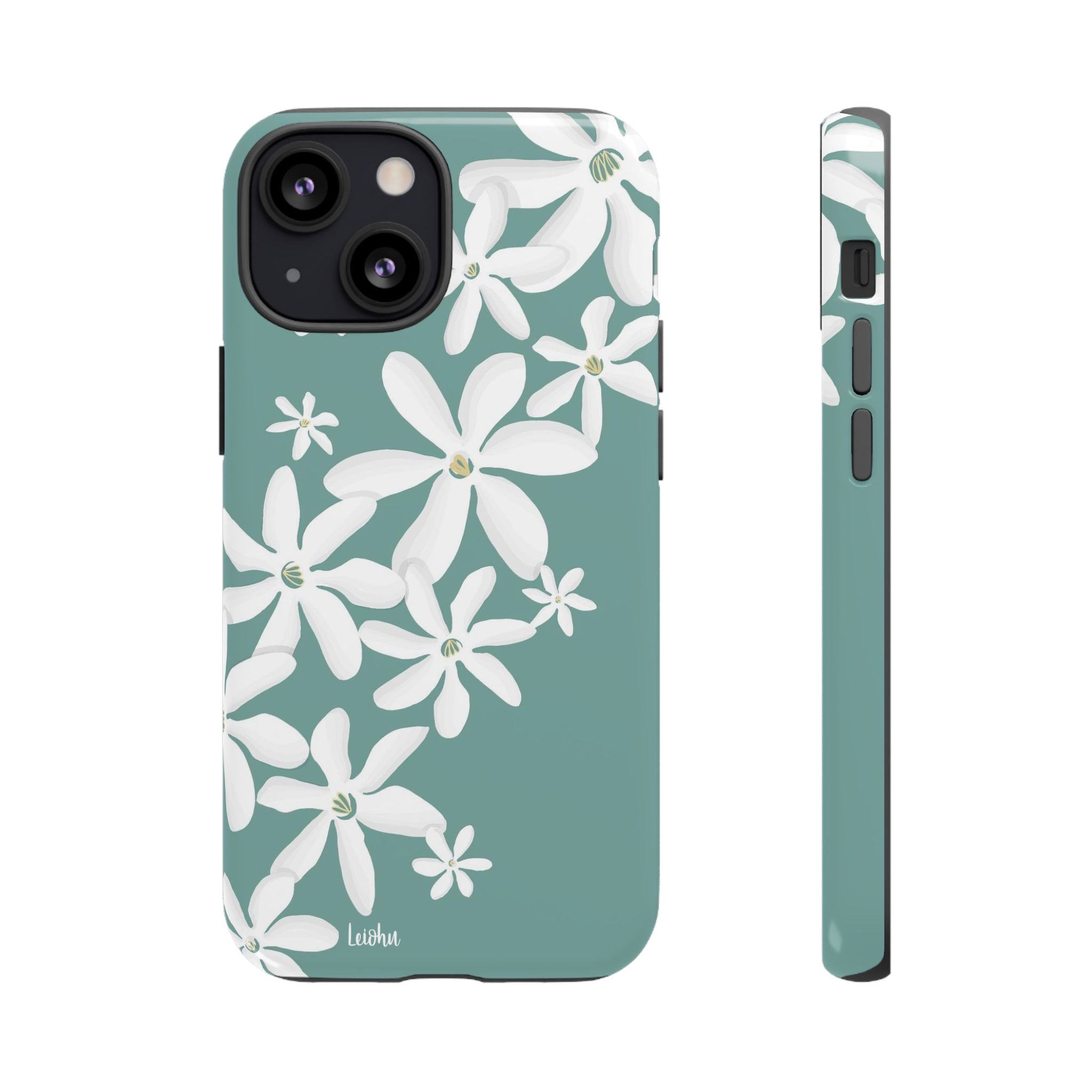 Tiare - teal - LEIOHU DESIGNS