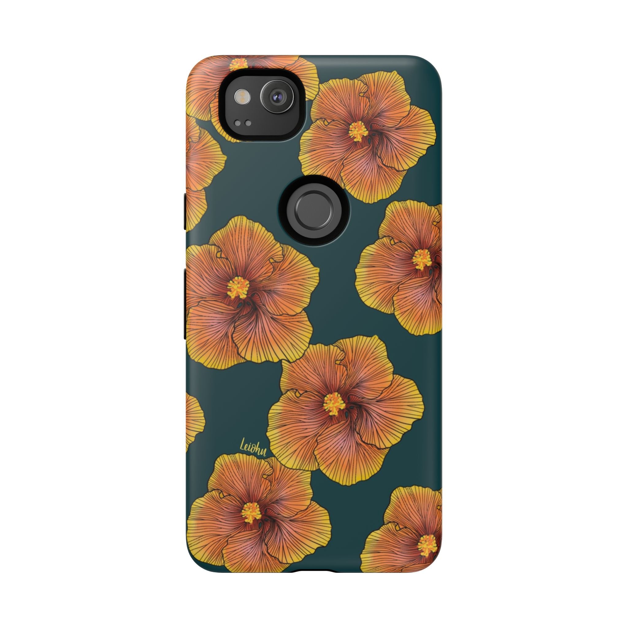 Sunrise Hibiscus - Google Pixel - LEIOHU DESIGNS