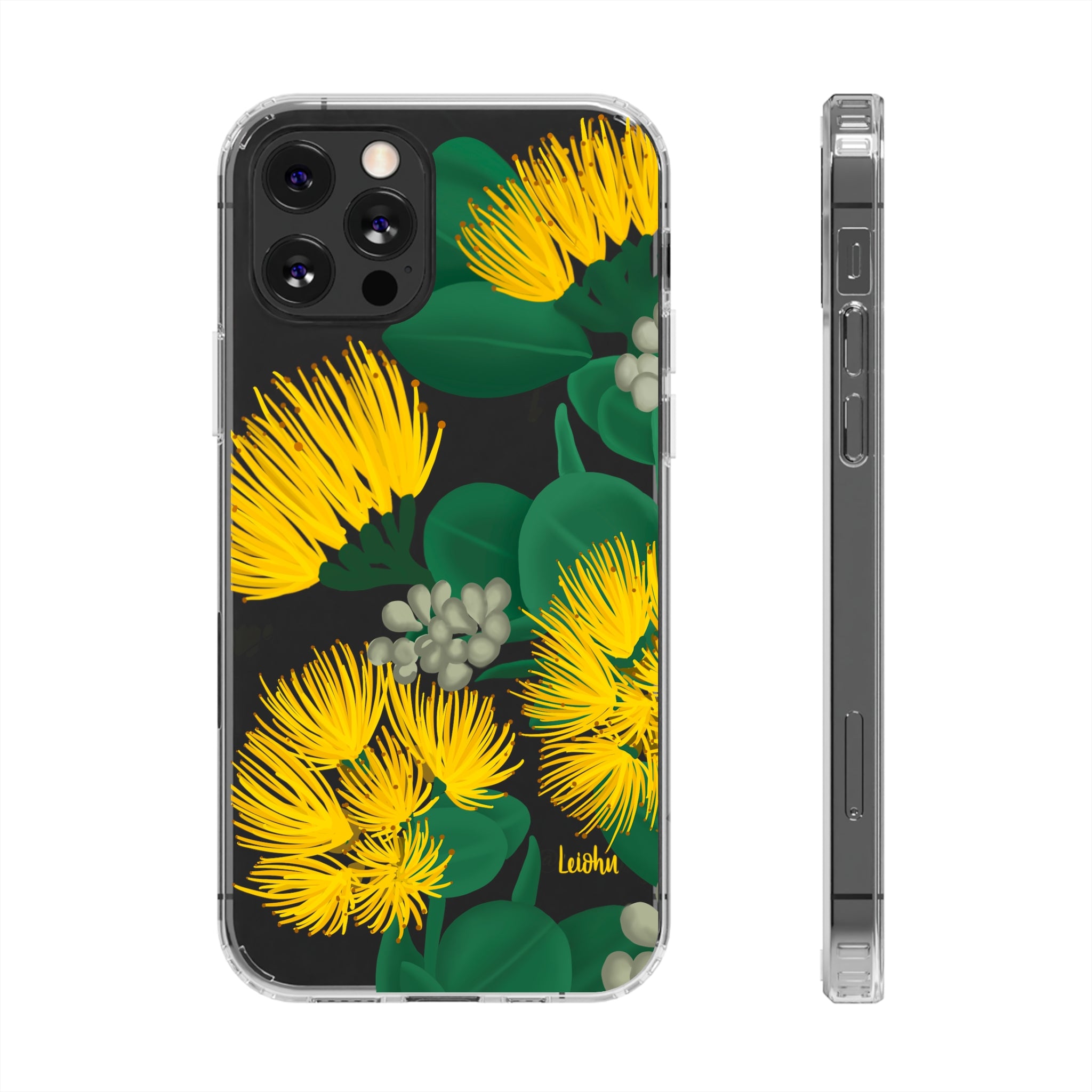 Ohi'a Lehua - Melemele - Clear Case - LEIOHU DESIGNS