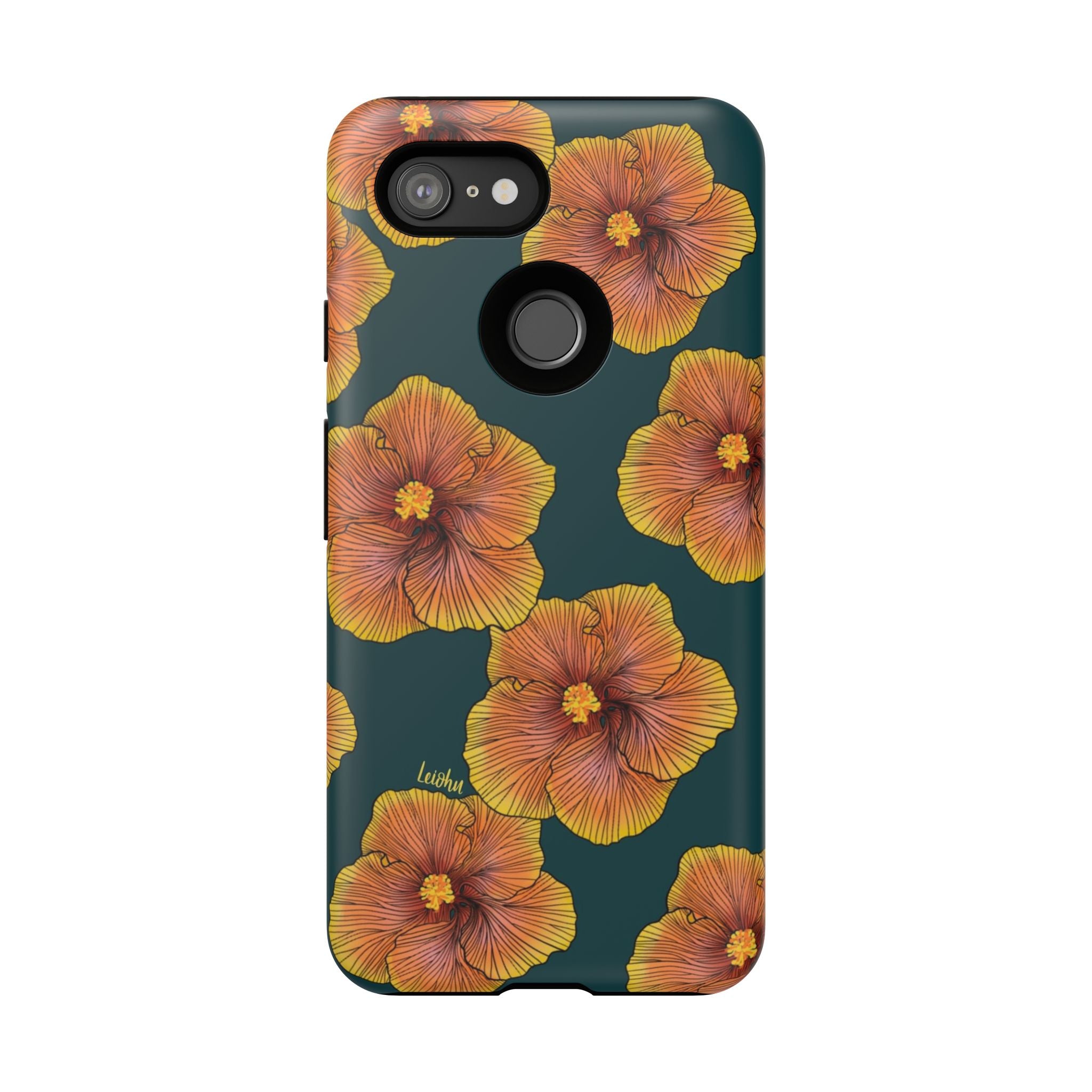 Sunrise Hibiscus - Google Pixel - LEIOHU DESIGNS