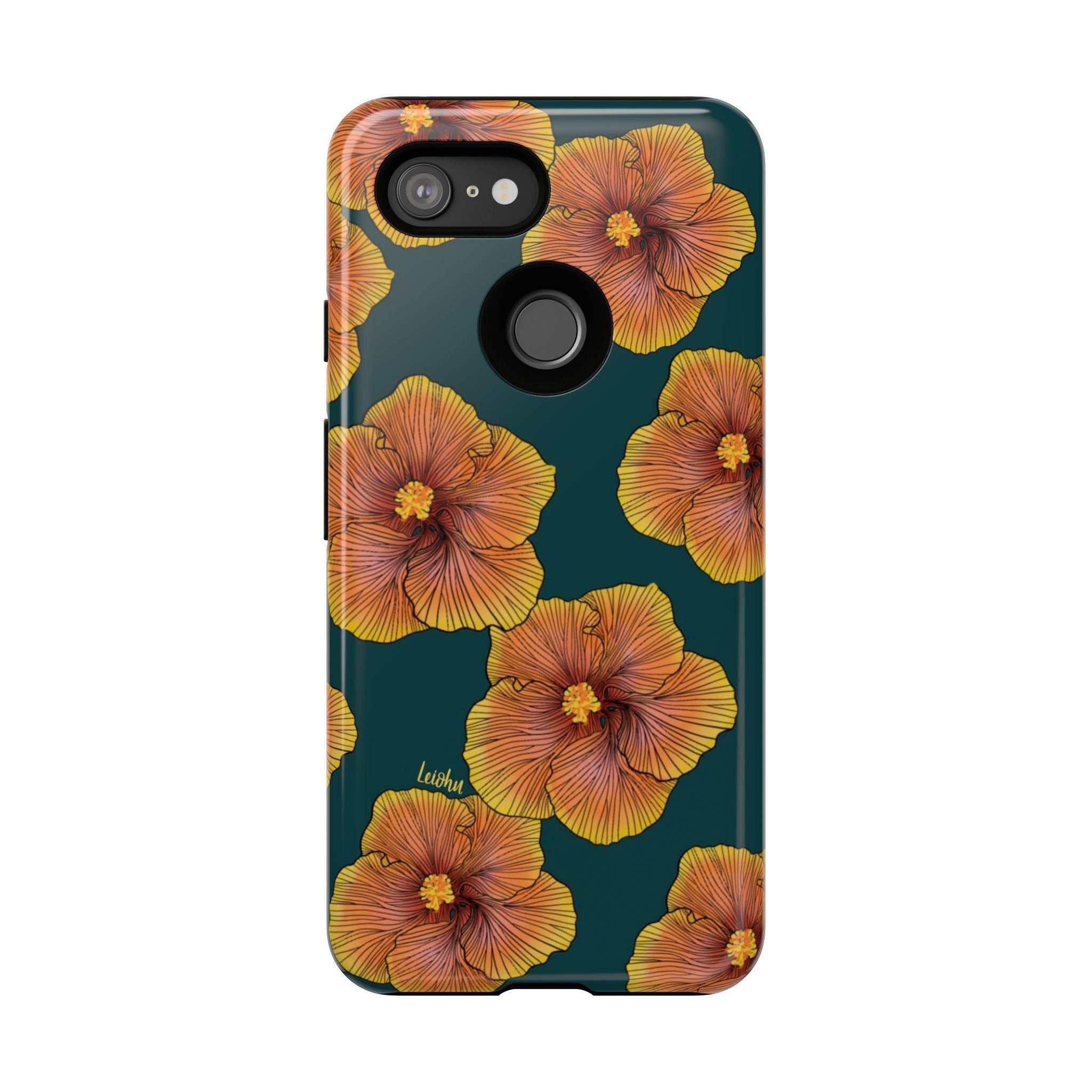 Sunrise Hibiscus - Google Pixel - LEIOHU DESIGNS