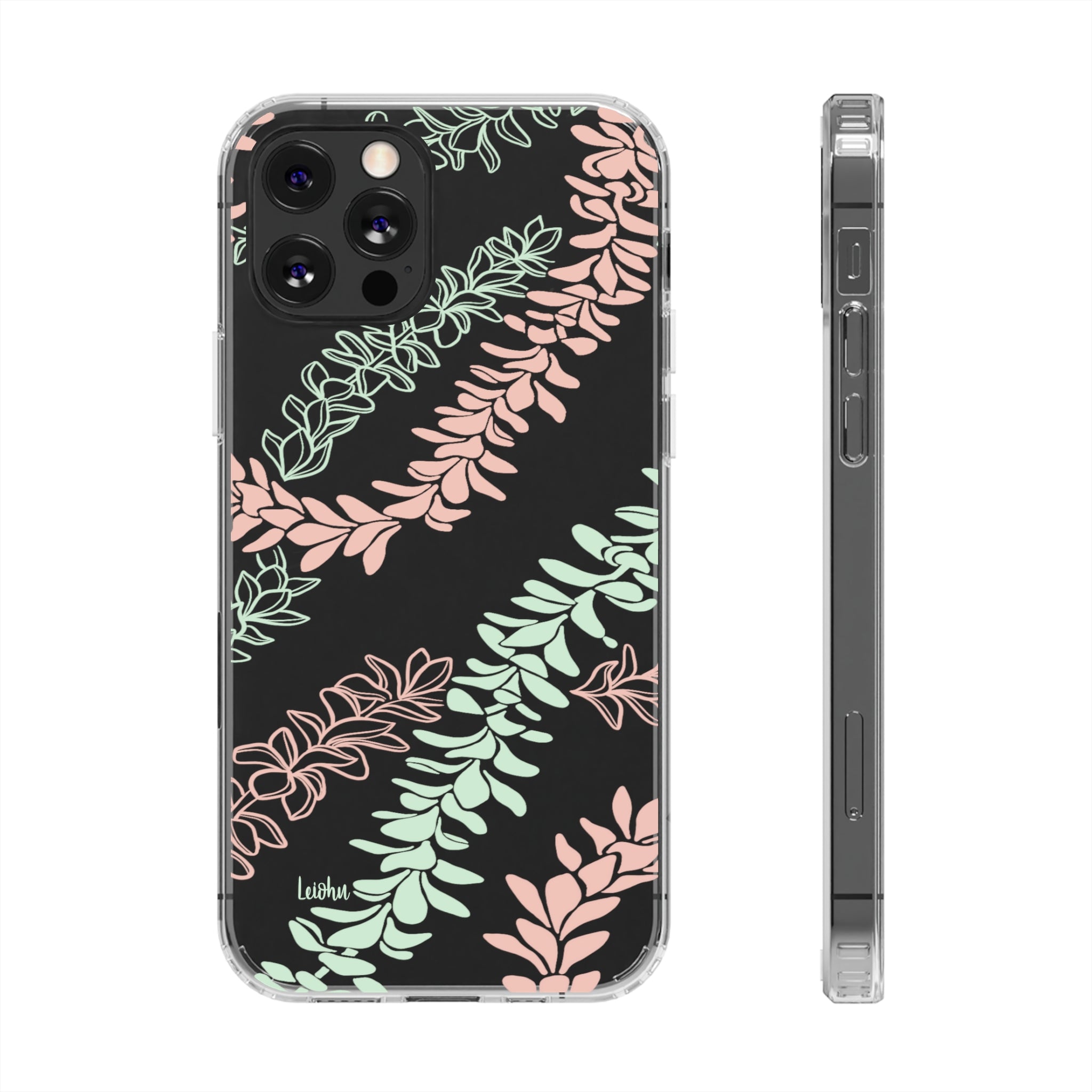 Groovy Pua Melia - Clear Case - LEIOHU DESIGNS