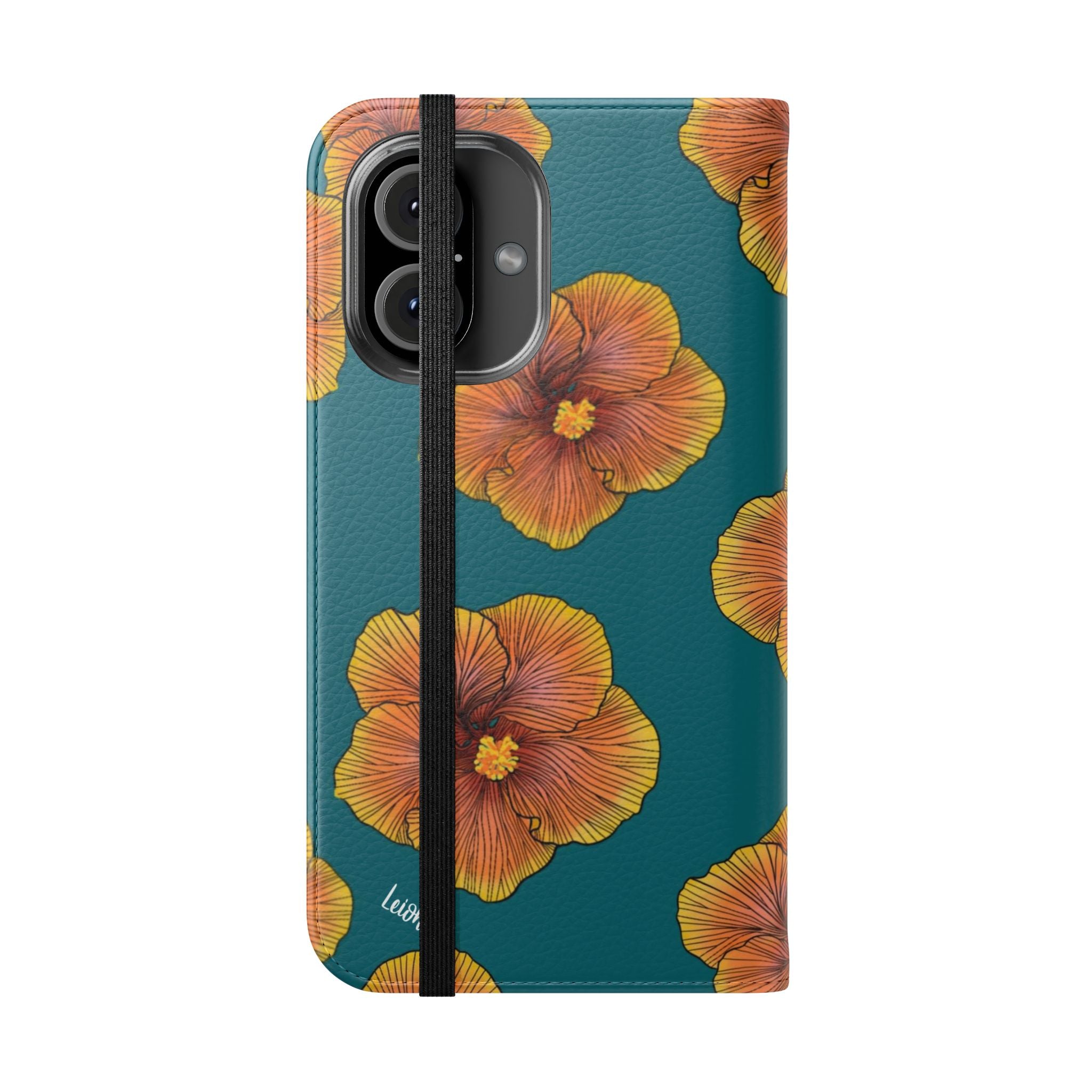 Sunrise Hibiscus - Folio case - LEIOHU DESIGNS