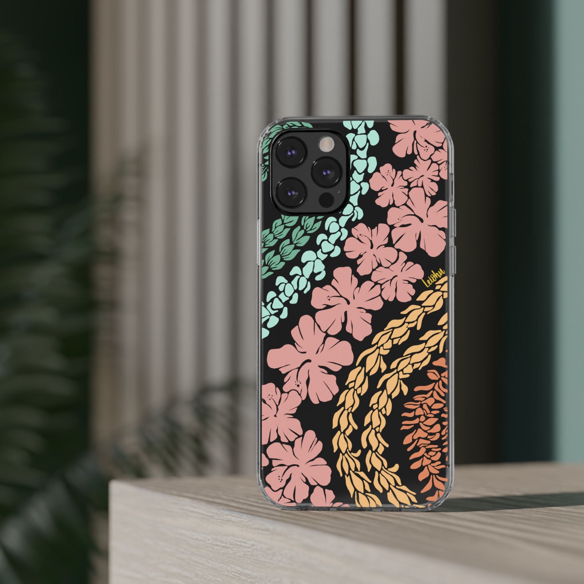 Groovy Lei - Clear Case - LEIOHU DESIGNS