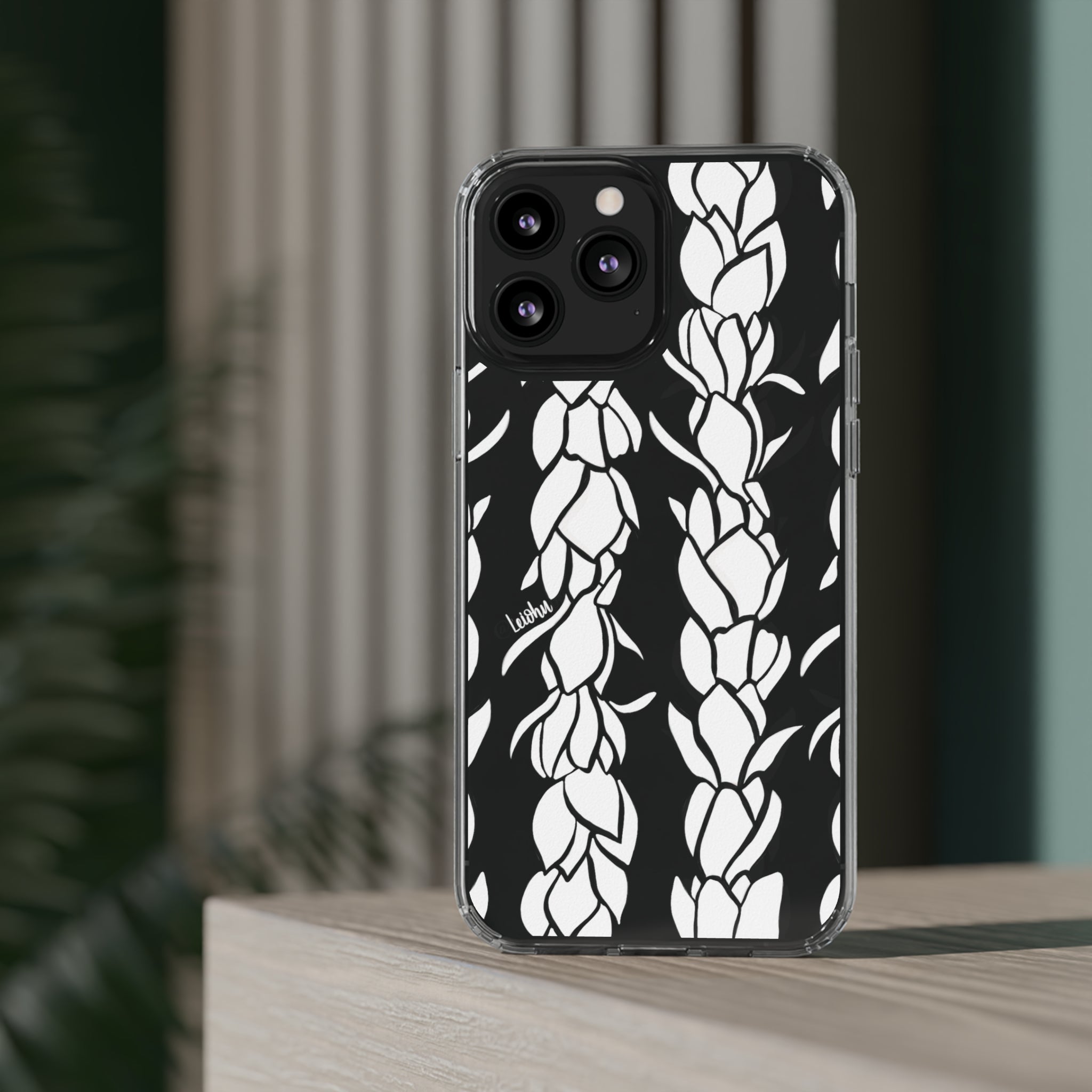 Pikake Lei - Clear Case - LEIOHU DESIGNS