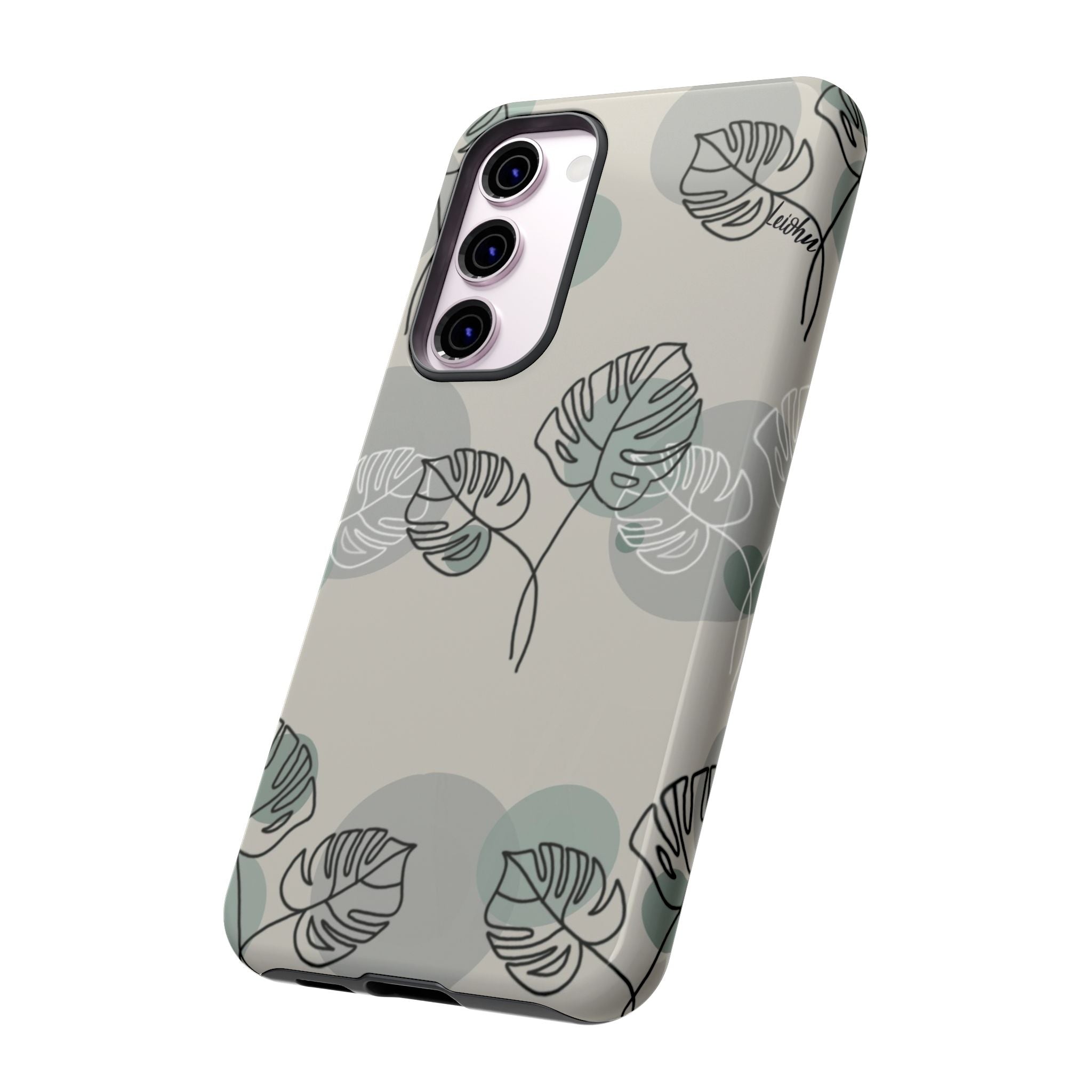 Retro Monstera - Samsung Galaxy - LEIOHU DESIGNS